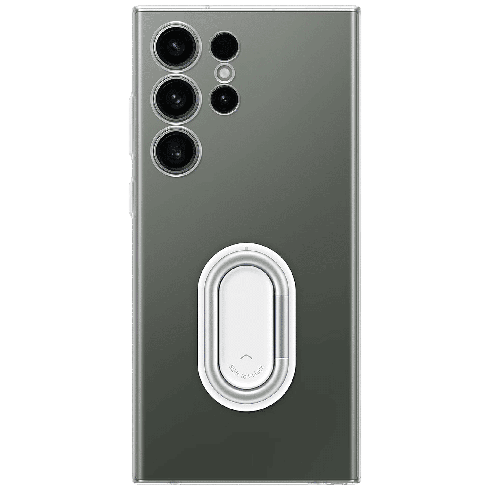 SAMSUNG Gadget Back Case for Galaxy S23 Ultra (Scratch Resistant, Transparent)_1