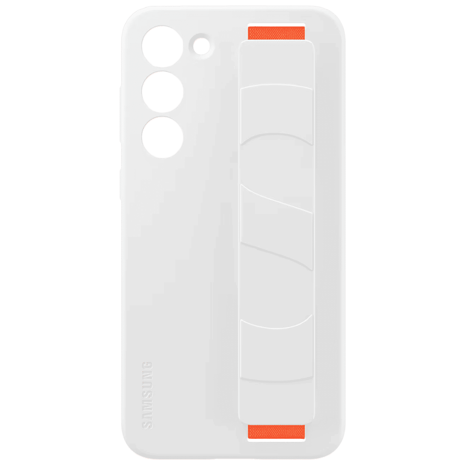 SAMSUNG Soft Silicone Grip Case for Galaxy S23 Plus (Smooth Grip, White) SAMSUNG Soft Silicone Grip Case for Galaxy S23 Plus (Smooth Grip, White)_1