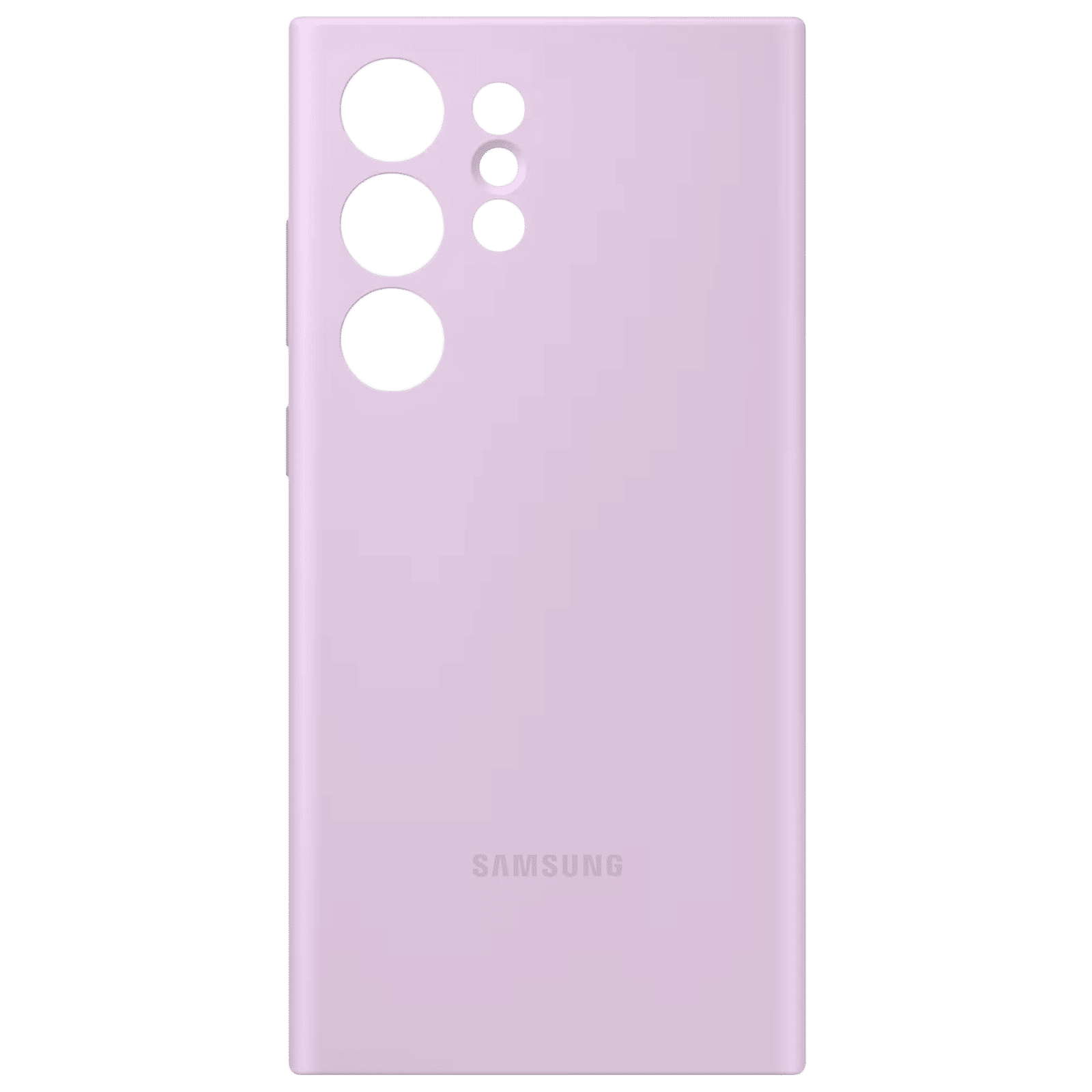 SAMSUNG Soft Silicone Back Case for Galaxy S23 Ultra (Smooth Grip, Lavender)_1