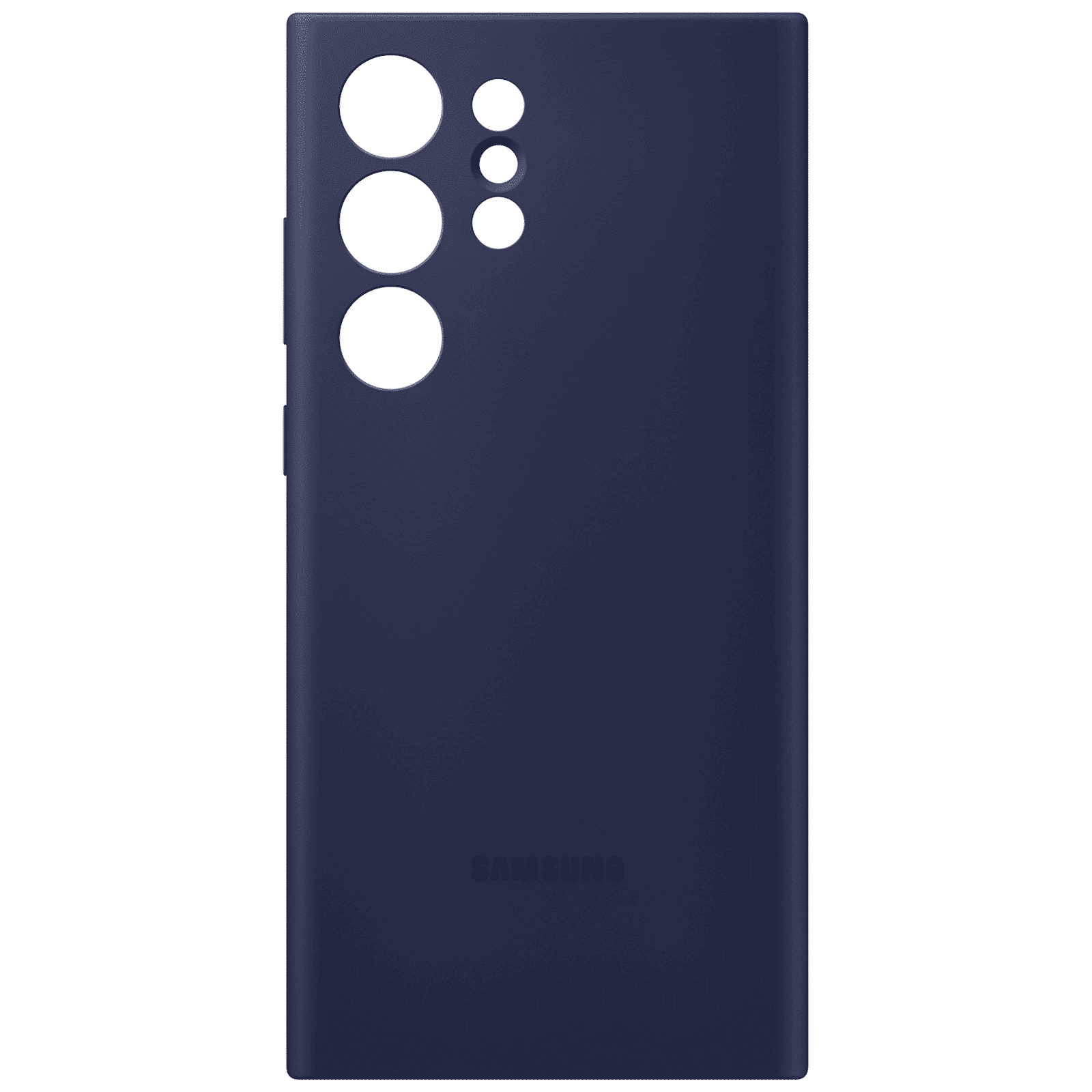 SAMSUNG Soft Silicone Back Case for Galaxy S23 Ultra (Smooth Grip, Navy)_1