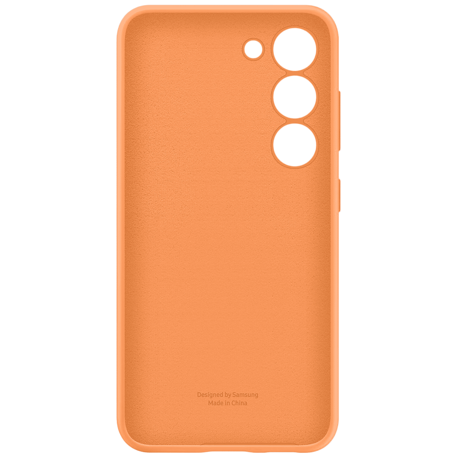 SAMSUNG Soft Silicone Back Case for Galaxy S23 (Orange)_3