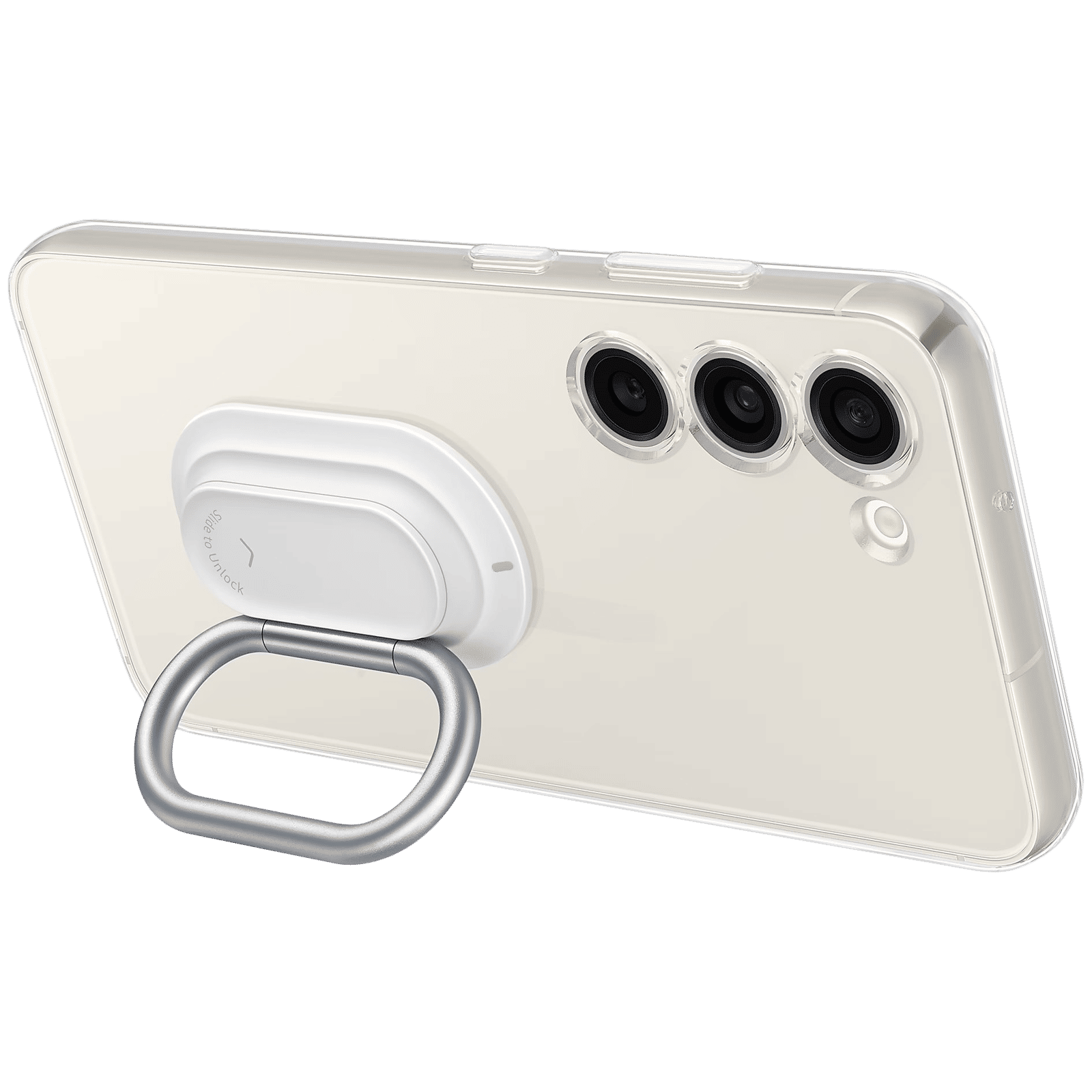 SAMSUNG Gadget Back Case for Galaxy S23 (Scratch Resistant, Transparent)_3