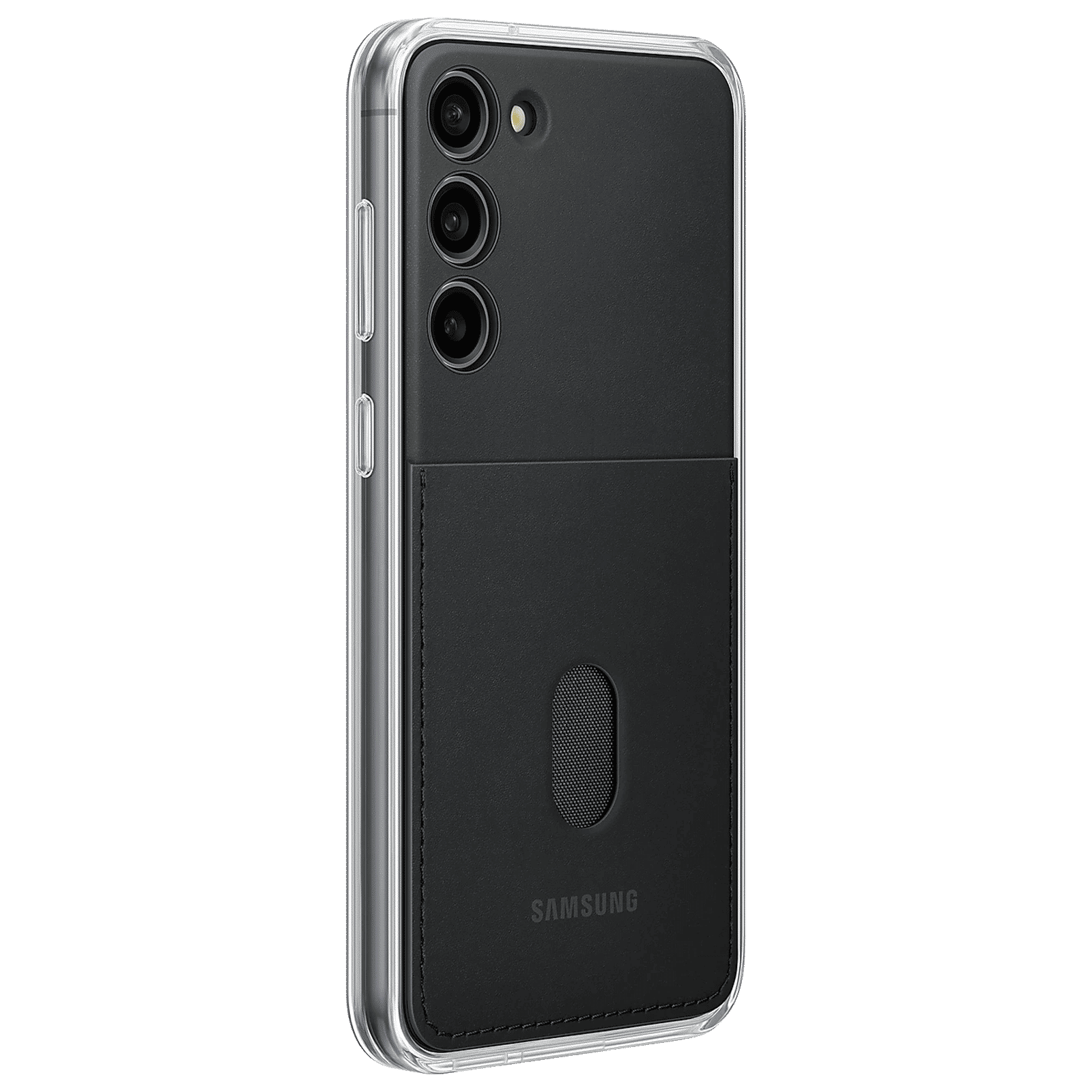 SAMSUNG Frame Case for Galaxy S23 Plus (Pull Out Card Holder, Black)_3