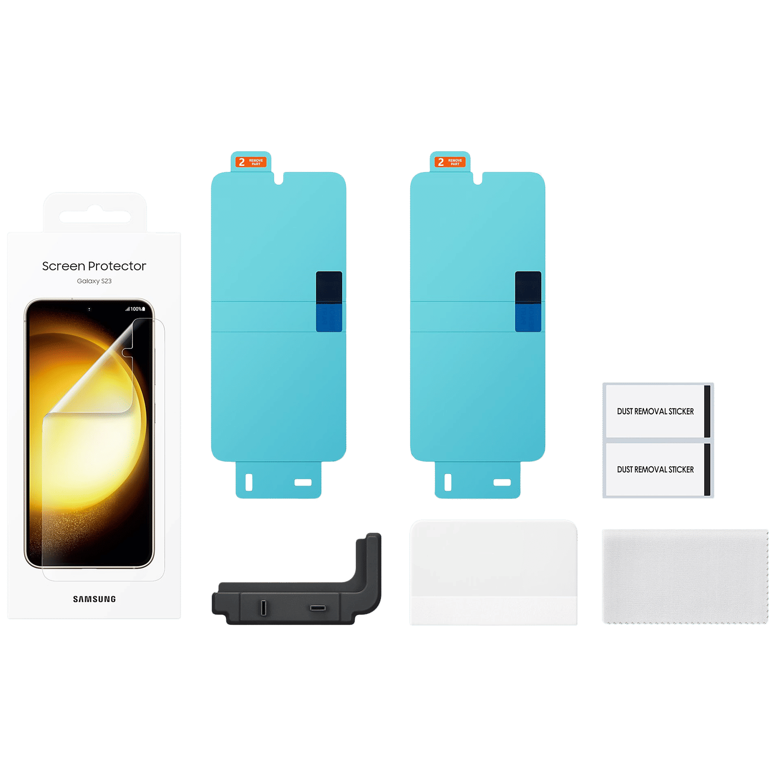 SAMSUNG Screen Protector for Galaxy S23 (Smudge Resistant, Transparent) SAMSUNG Screen Protector for Galaxy S23 (Smudge Resistant, Transparent)_1