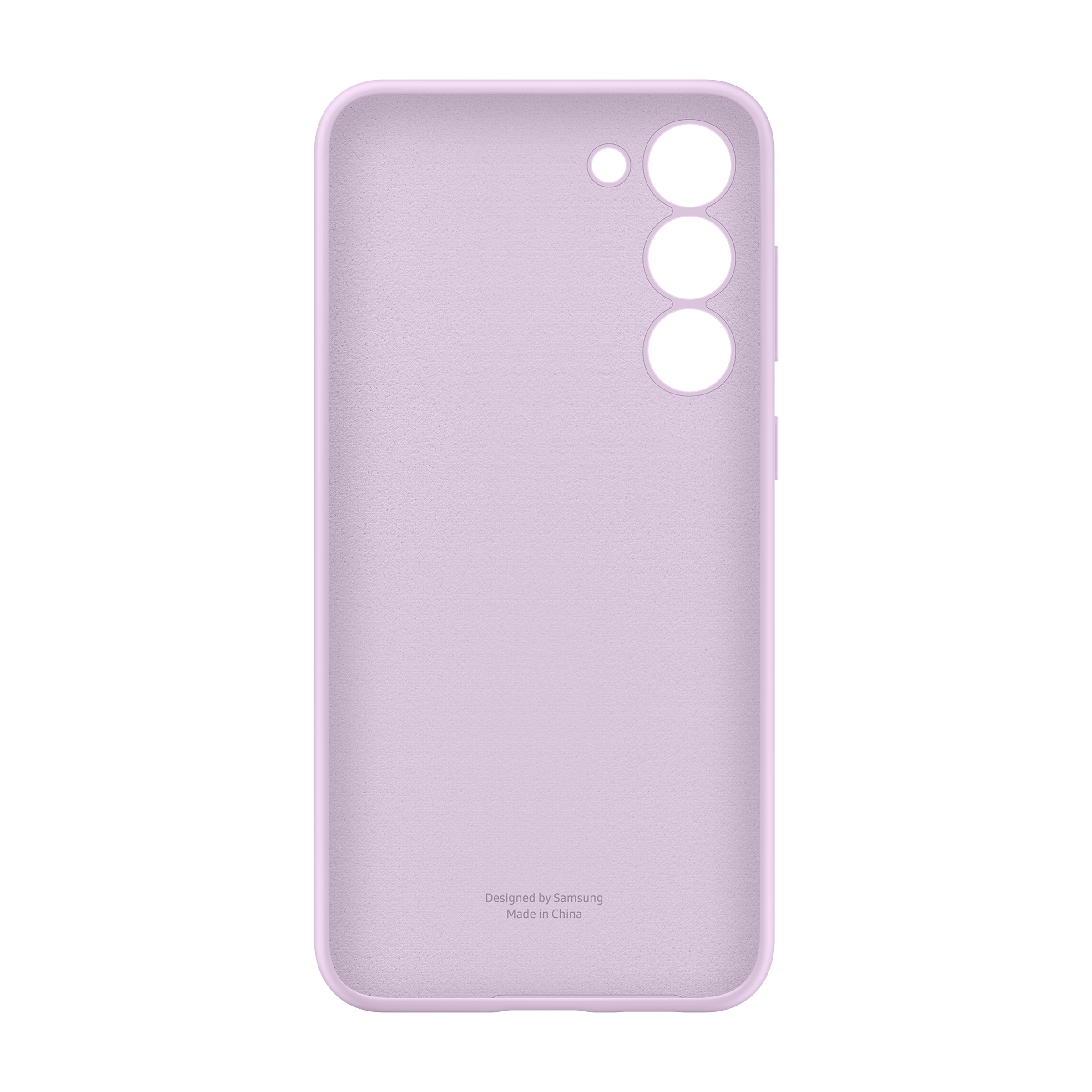 SAMSUNG Silicone Back Cover for SAMSUNG Galaxy S23+ (Scratch Resistant, Lilac)_4