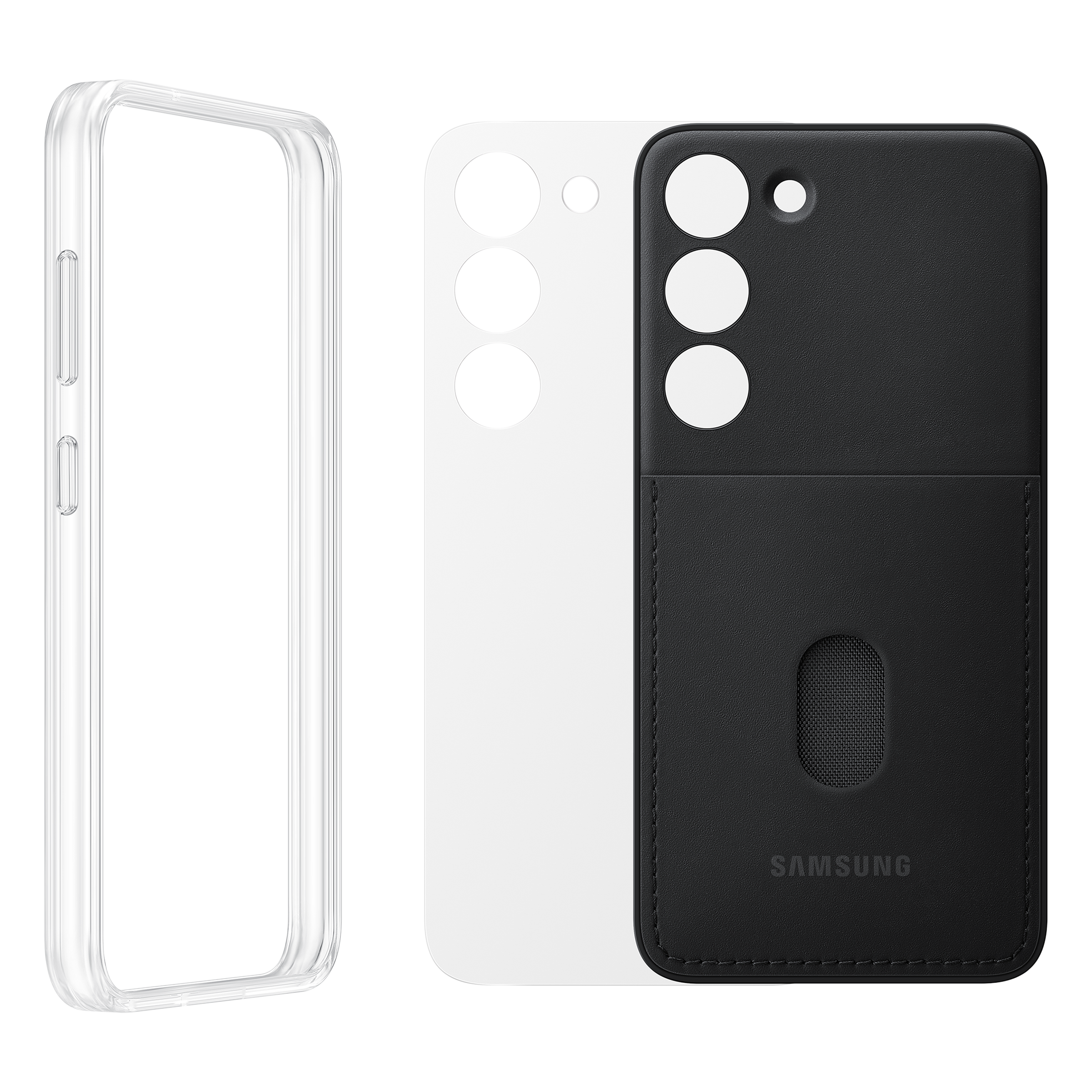 SAMSUNG Frame Back Cover for SAMSUNG Galaxy S23 (Two Looks In One, Black) SAMSUNG Frame Back Cover for SAMSUNG Galaxy S23 (Two Looks In One, Black)_8