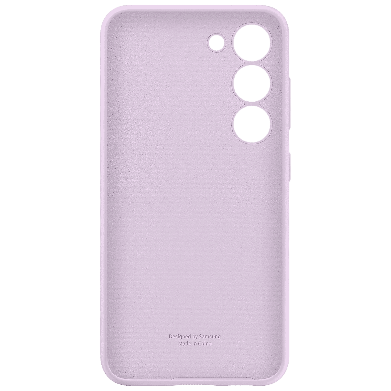 SAMSUNG Soft Silicone Back Cover for SAMSUNG Galaxy S23 (Scratch Resistant, Lavender) SAMSUNG Soft Silicone Back Cover for SAMSUNG Galaxy S23 (Scratch Resistant, Lavender)_3