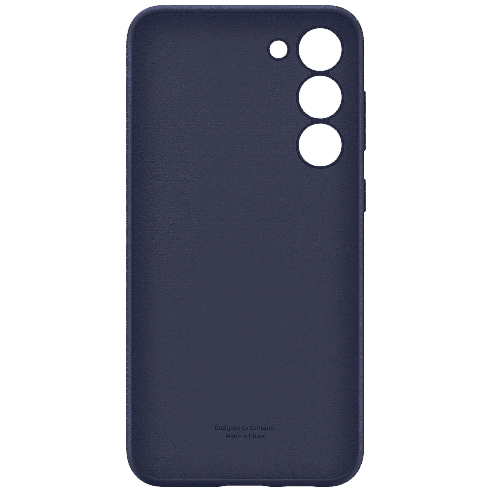 SAMSUNG Soft Silicone Back Cover for SAMSUNG Galaxy S23+ (Scratch Resistant, Navy)_4