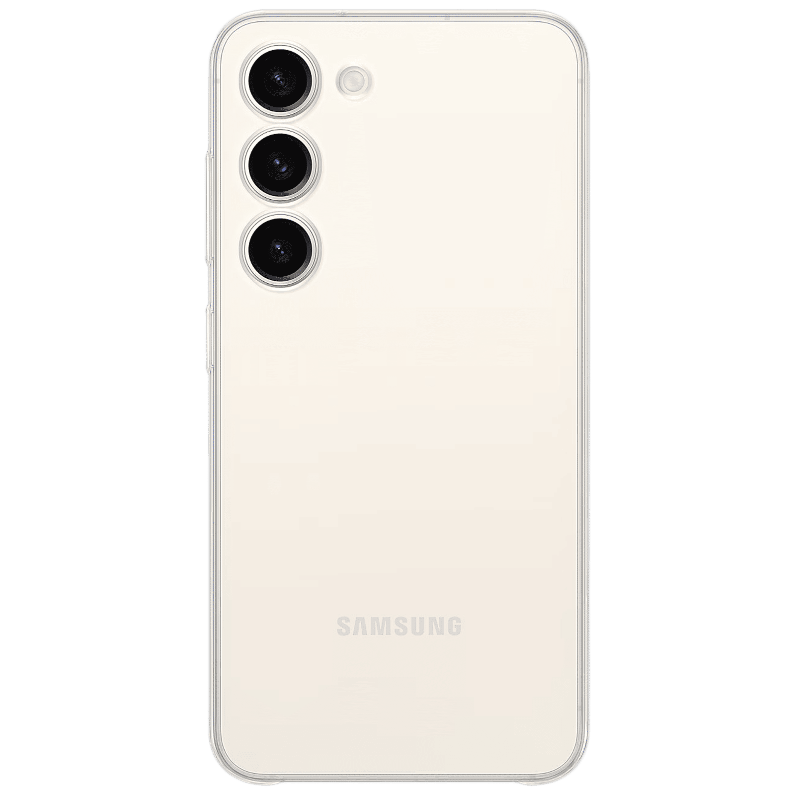 SAMSUNG Soft Back Cover for SAMSUNG Galaxy S23 (Scratch Resistant, Transparent)_1