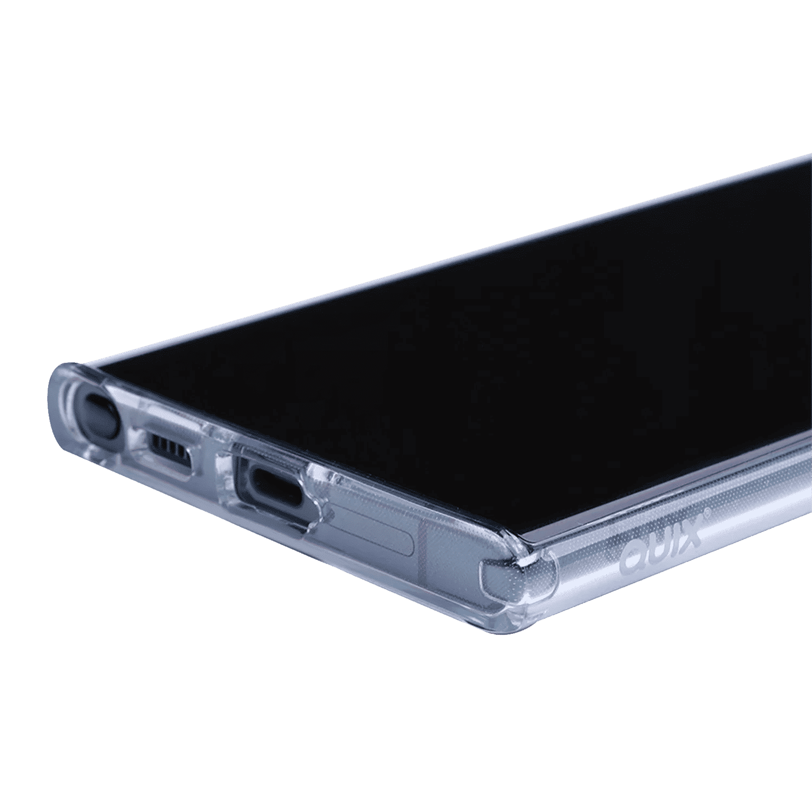 Quix TPU Back Cover for SAMSUNG Galaxy S23 (Slim-Fit, Transparent)_4