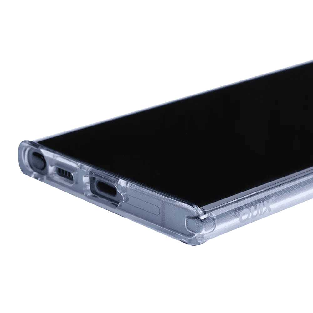 Quix TPU Back Cover for SAMSUNG Galaxy S23+ (Slim-Fit, Transparent)_7