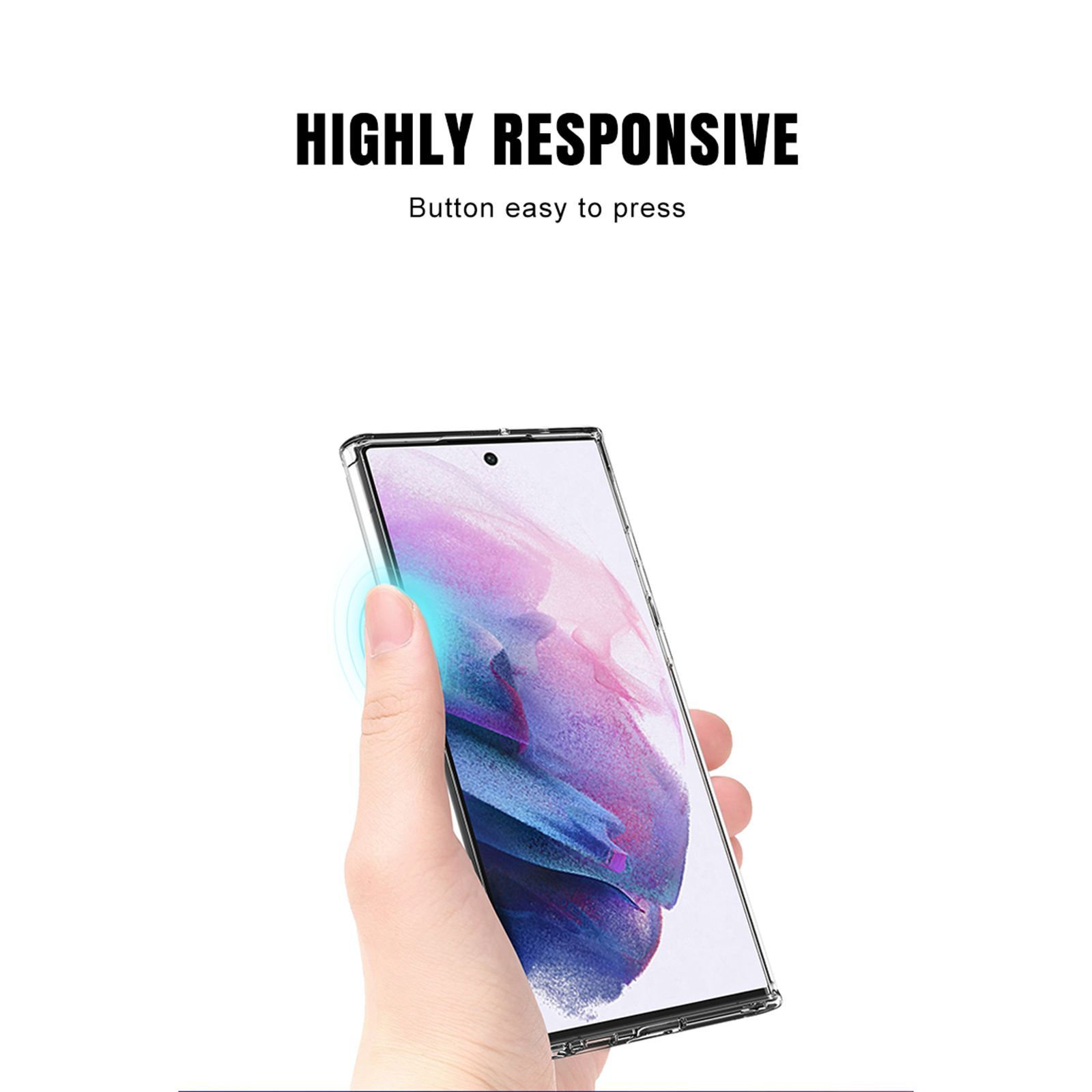 Quix TPU Back Cover for SAMSUNG Galaxy S23+ (Slim-Fit, Transparent)_3