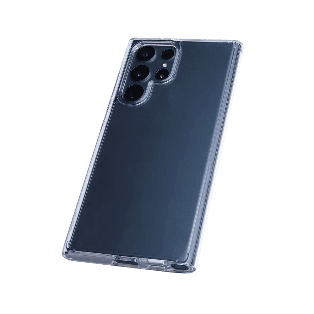 Quix TPU Back Cover for SAMSUNG Galaxy S23 Ultra (Slim-Fit, Transparent)_11