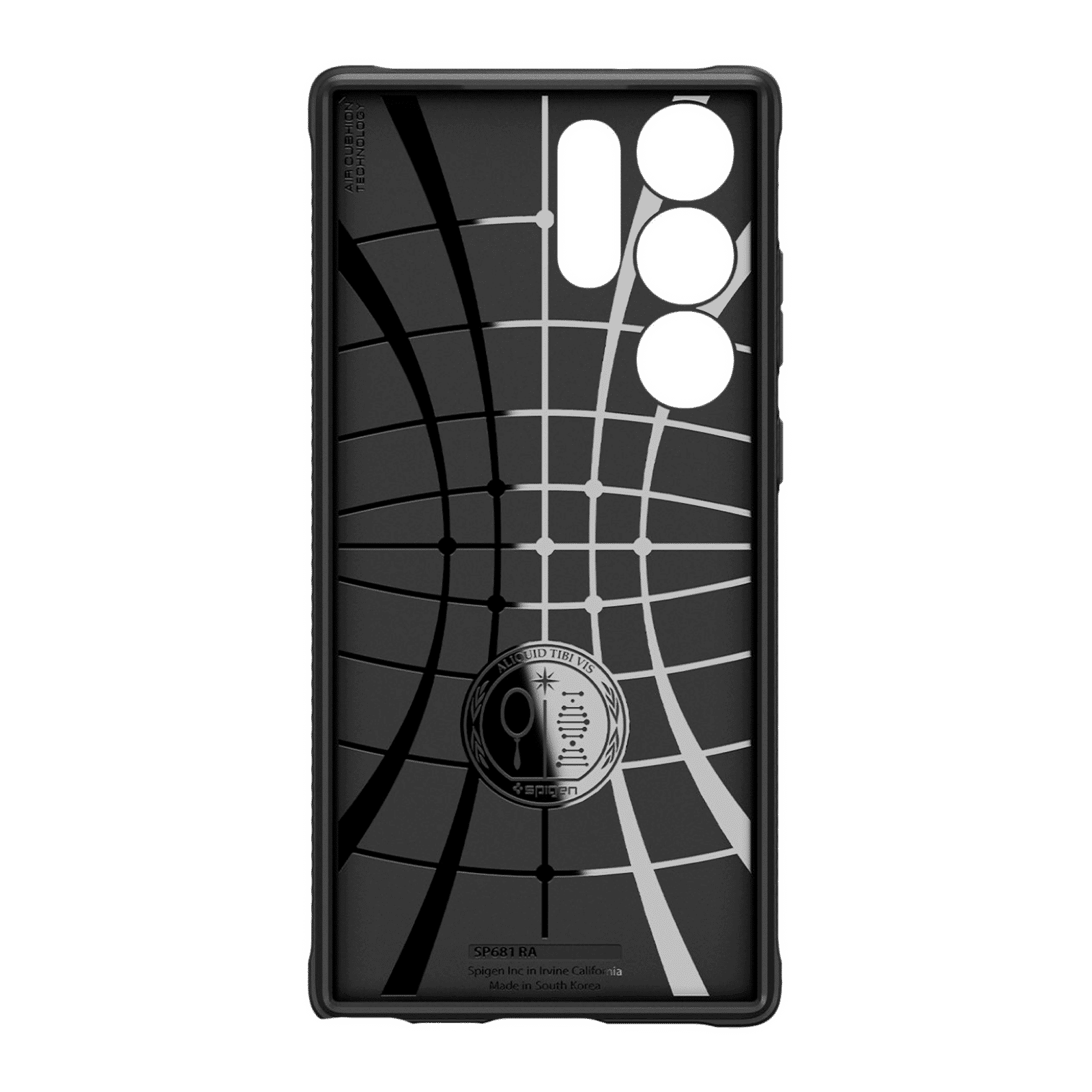 spigen Rugged Armor TPU Back Cover for Samsung Galaxy S23 Ultra (Shock Absorbent, Matte Black)_10