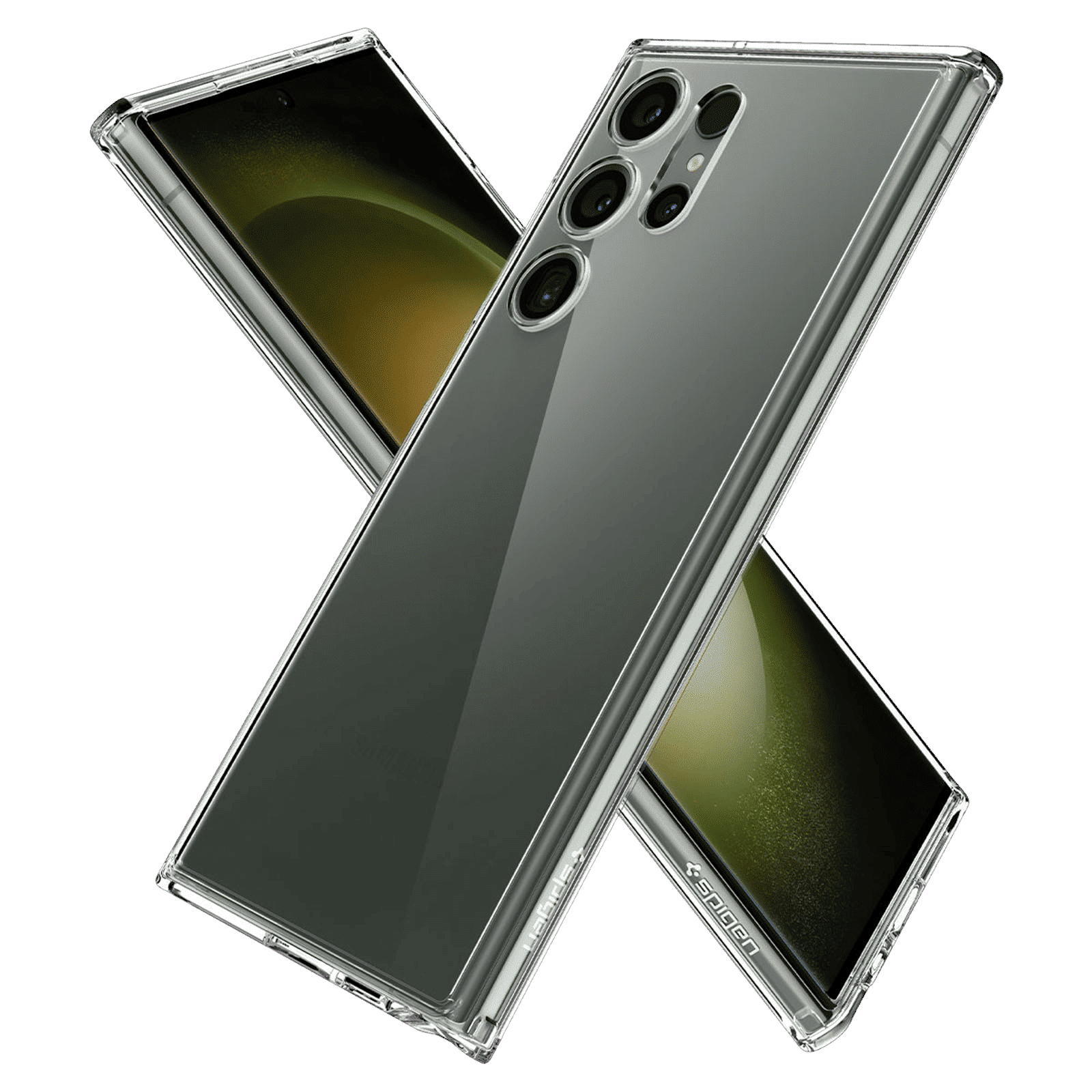 spigen Ultra Hybrid PC and TPU Back Cover for Samsung Galaxy S23 Ultra (Shock Absorbent, Crystal Clear) spigen Ultra Hybrid PC and TPU Back Cover for Samsung Galaxy S23 Ultra (Shock Absorbent, Crystal Clear)_11