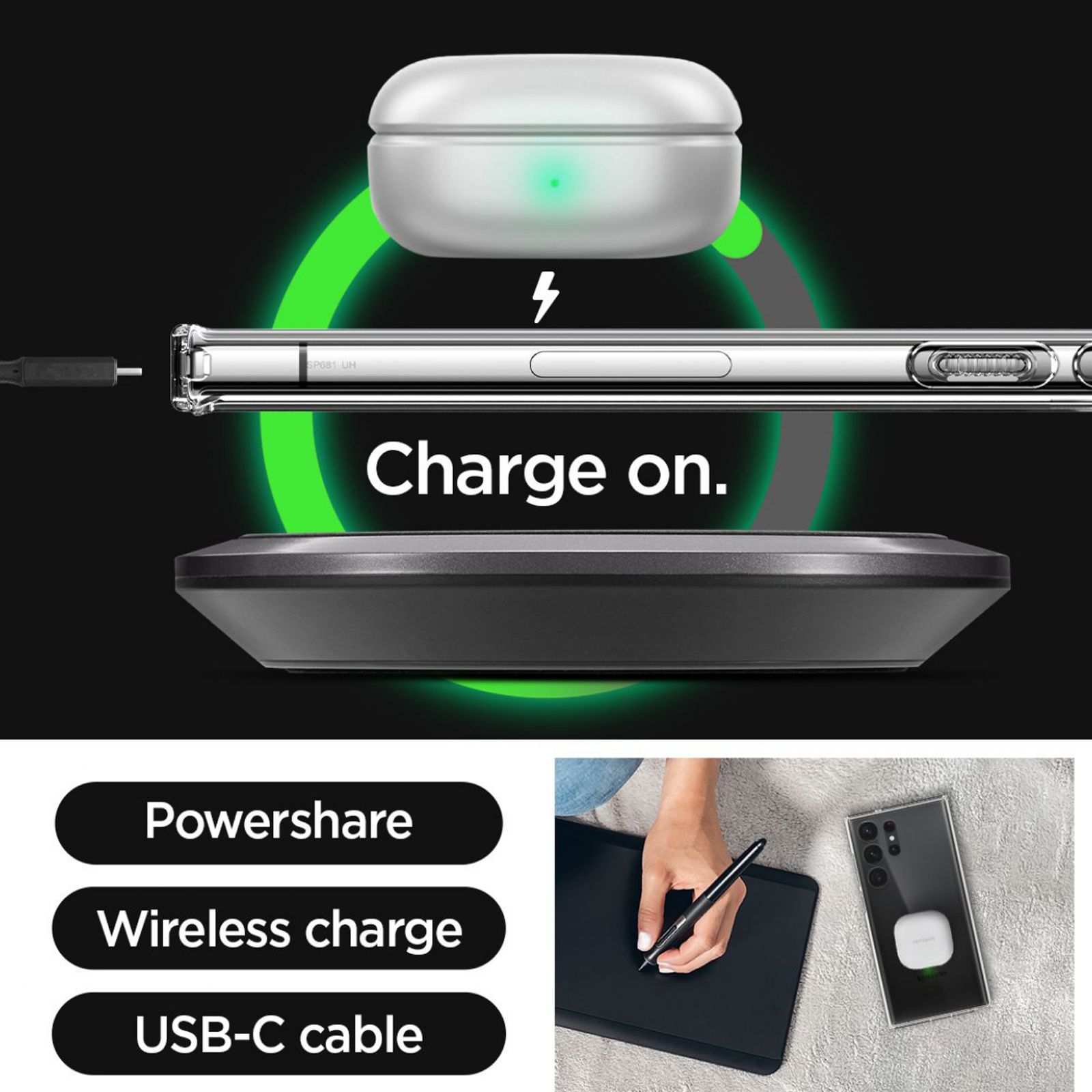 spigen Ultra Hybrid PC and TPU Back Cover for Samsung Galaxy S23 Ultra (Shock Absorbent, Crystal Clear) spigen Ultra Hybrid PC and TPU Back Cover for Samsung Galaxy S23 Ultra (Shock Absorbent, Crystal Clear)_13