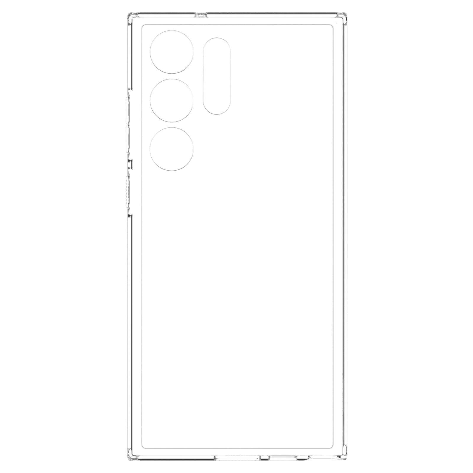 spigen Ultra Hybrid PC and TPU Back Cover for Samsung Galaxy S23 Ultra (Shock Absorbent, Crystal Clear) spigen Ultra Hybrid PC and TPU Back Cover for Samsung Galaxy S23 Ultra (Shock Absorbent, Crystal Clear)_4