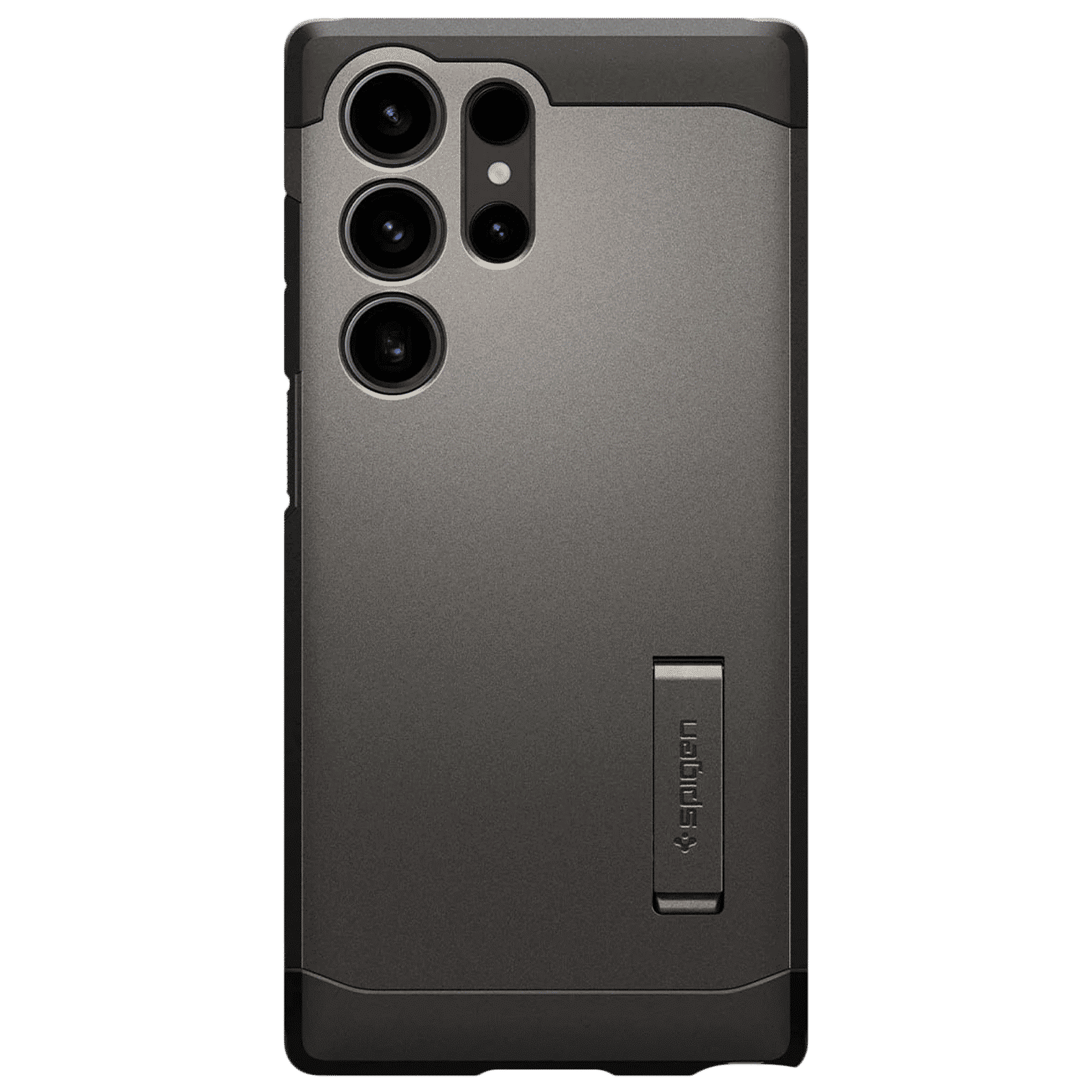 spigen Tough Armor PC and TPU Back Cover for Samsung Galaxy S23 Ultra (Shock Absorbent, Gunmetal)_3