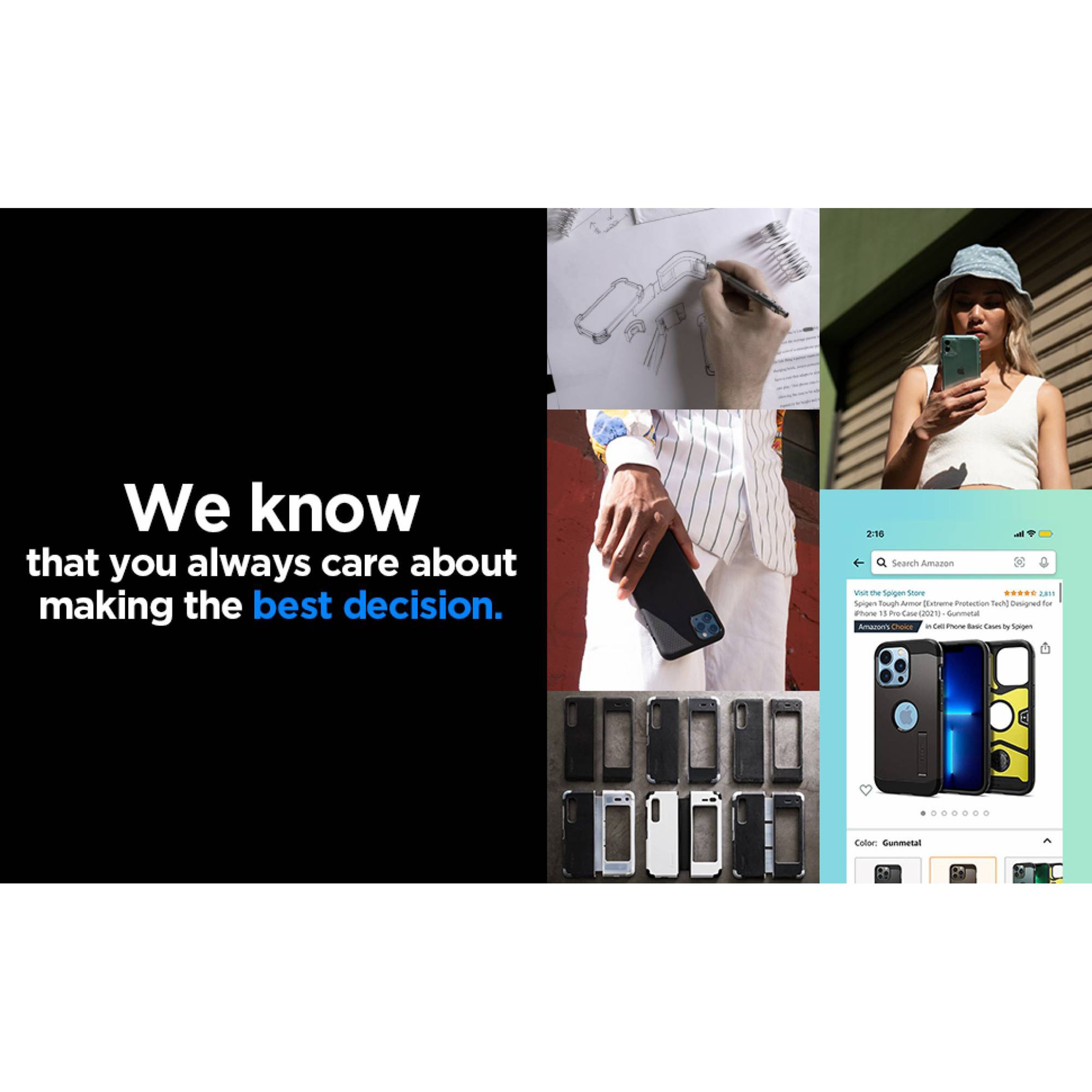 spigen Slim Armor PC and TPU Back Cover for Samsung Galaxy S23 Ultra (Card Slot, Black)_16