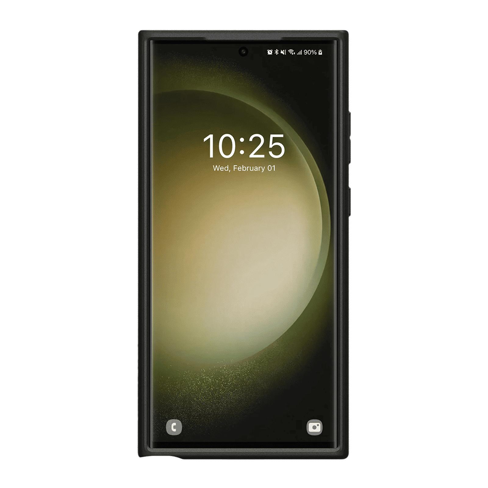 spigen Slim Armor PC and TPU Back Cover for Samsung Galaxy S23 Ultra (Card Slot, Black)_17