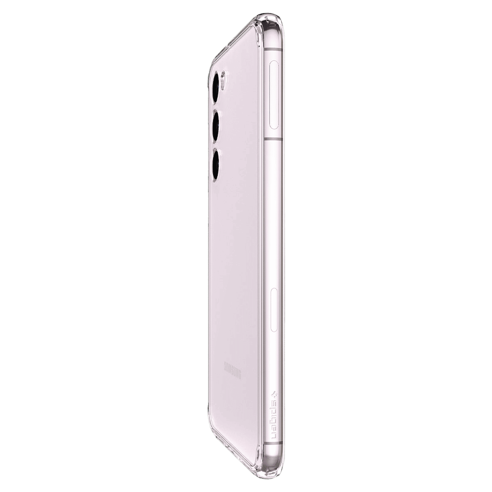 spigen Ultra Hybrid PC & TPU Back Cover for SAMSUNG Galaxy S23+ (Wireless Charging Compatible, Crystal Clear)_12