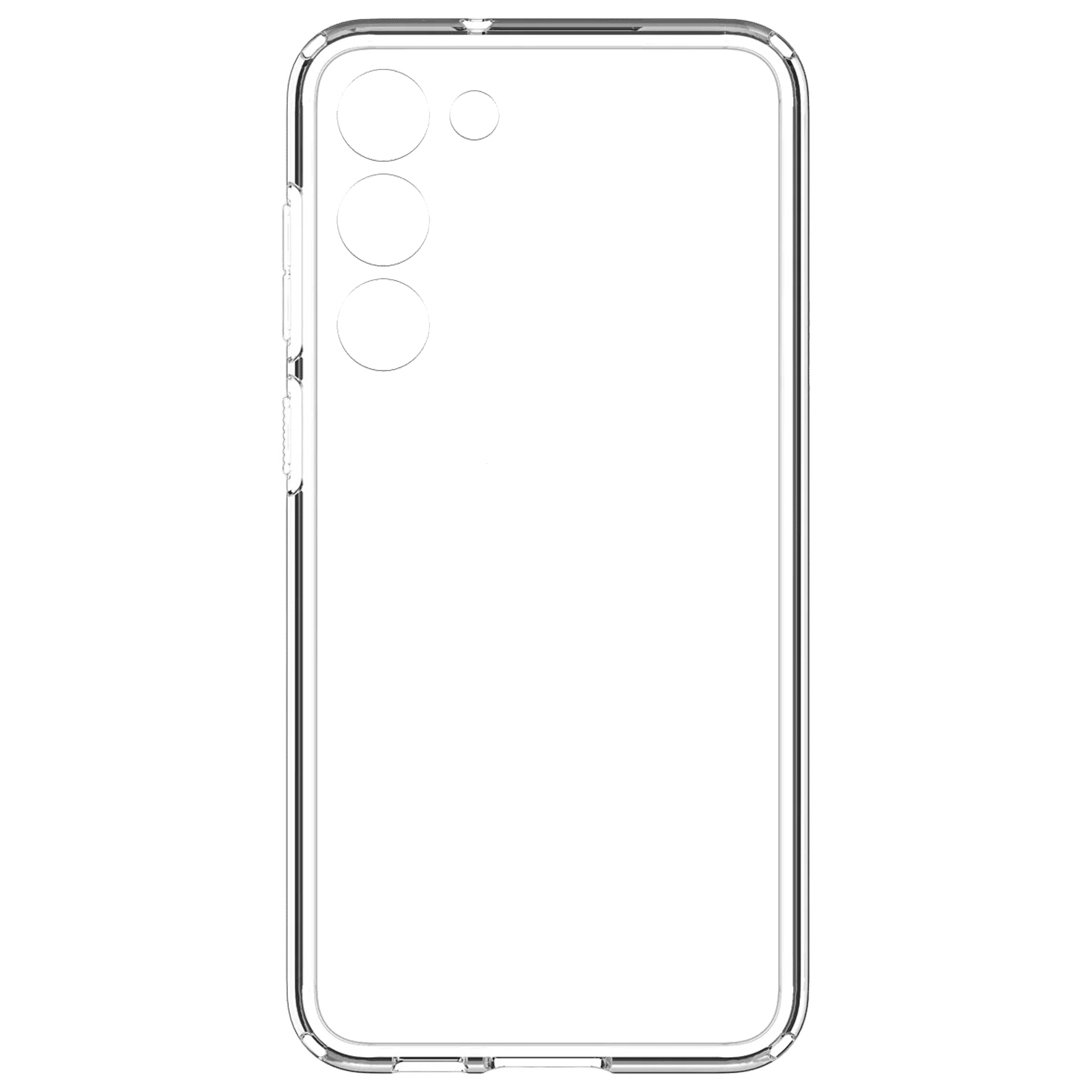 spigen Ultra Hybrid PC & TPU Back Cover for SAMSUNG Galaxy S23+ (Wireless Charging Compatible, Crystal Clear)_5