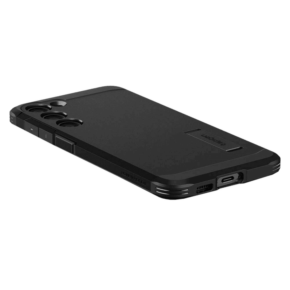 spigen Tough Armor PC & TPU Back Cover for SAMSUNG Galaxy S23+ (Air Cushion Technology, Gunmetal)_14