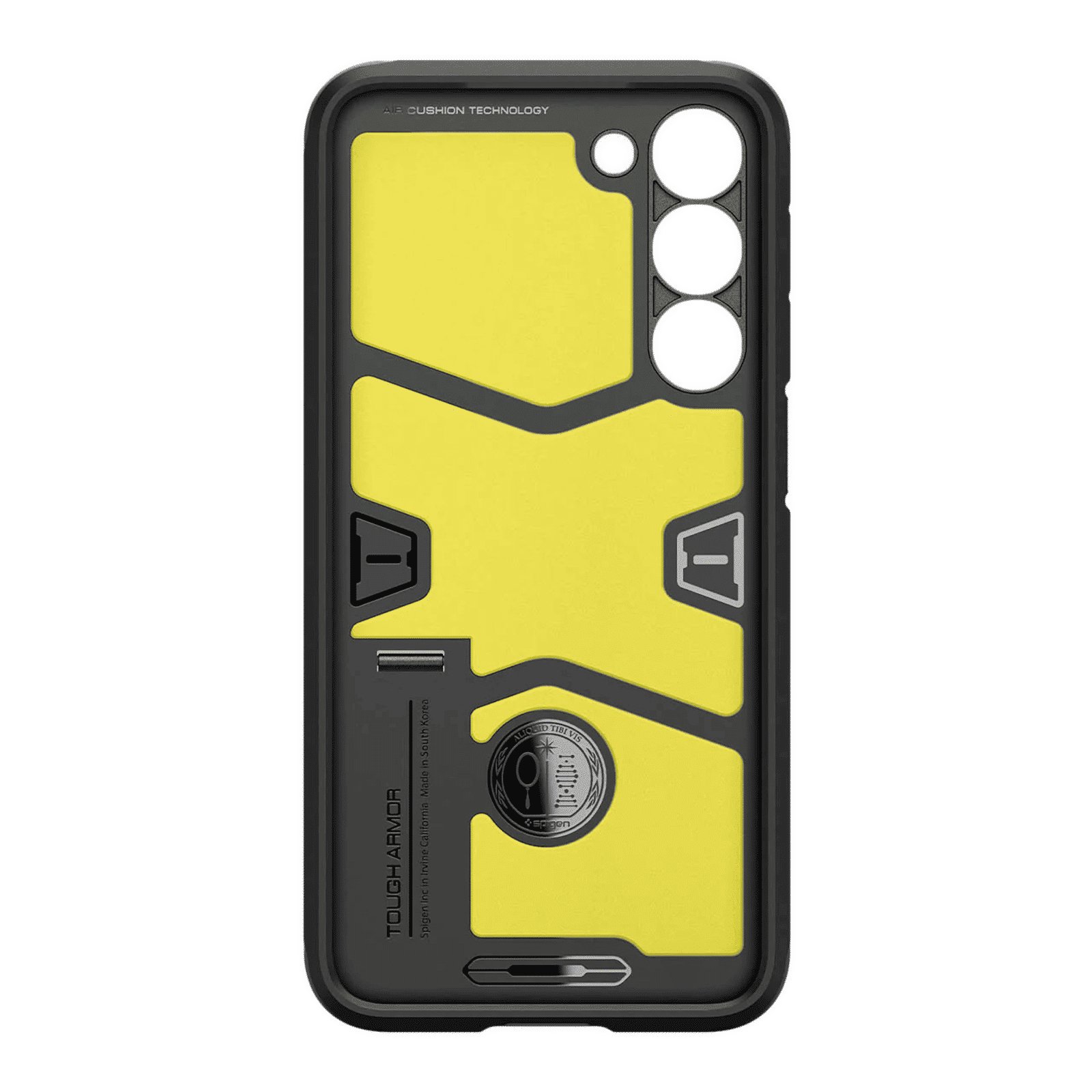 spigen Tough Armor PC & TPU Back Cover for SAMSUNG Galaxy S23+ (Air Cushion Technology, Gunmetal)_5