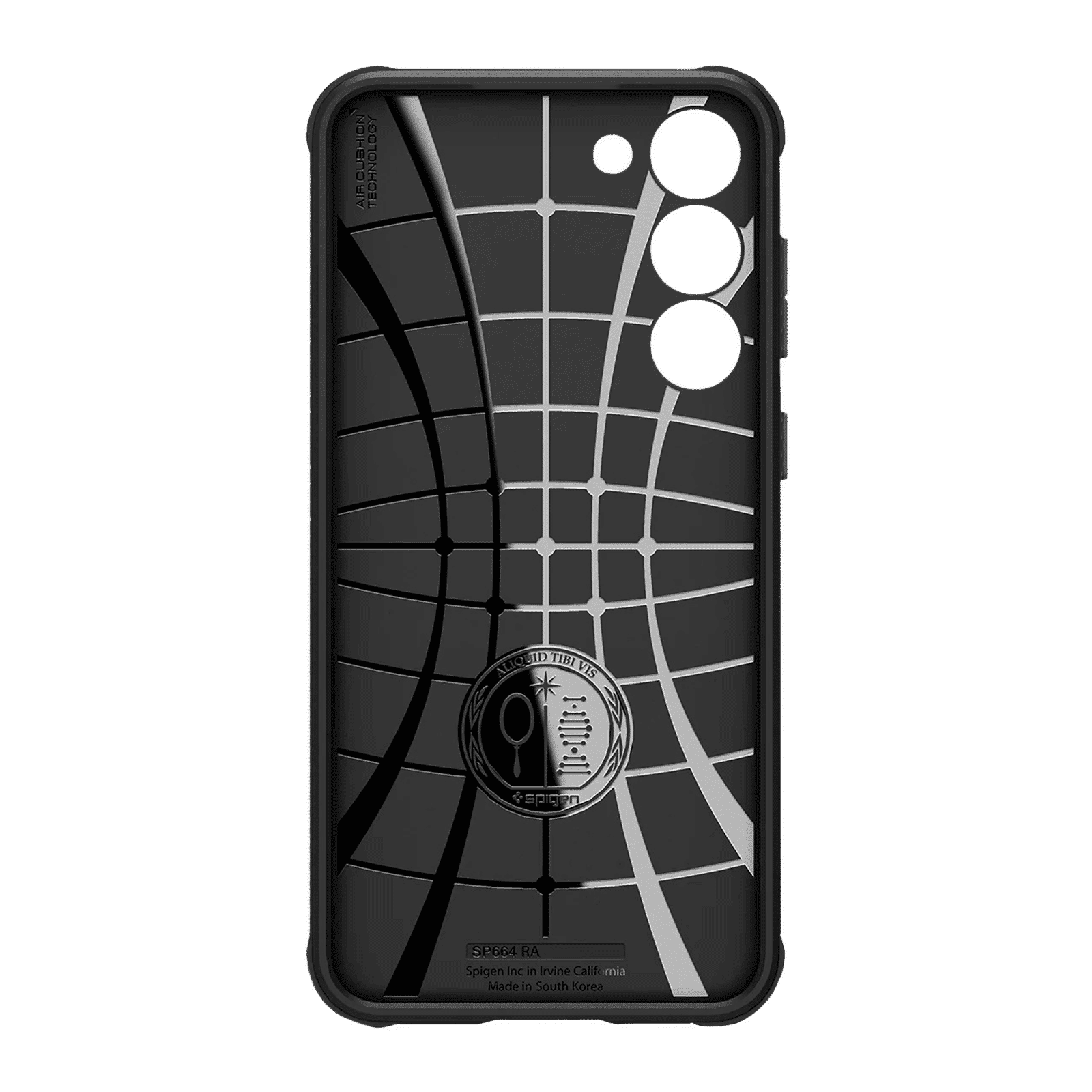 spigen Rugged Armor TPU Back Cover for SAMSUNG Galaxy S23 (Shock Absorbent, Matte Black)_5