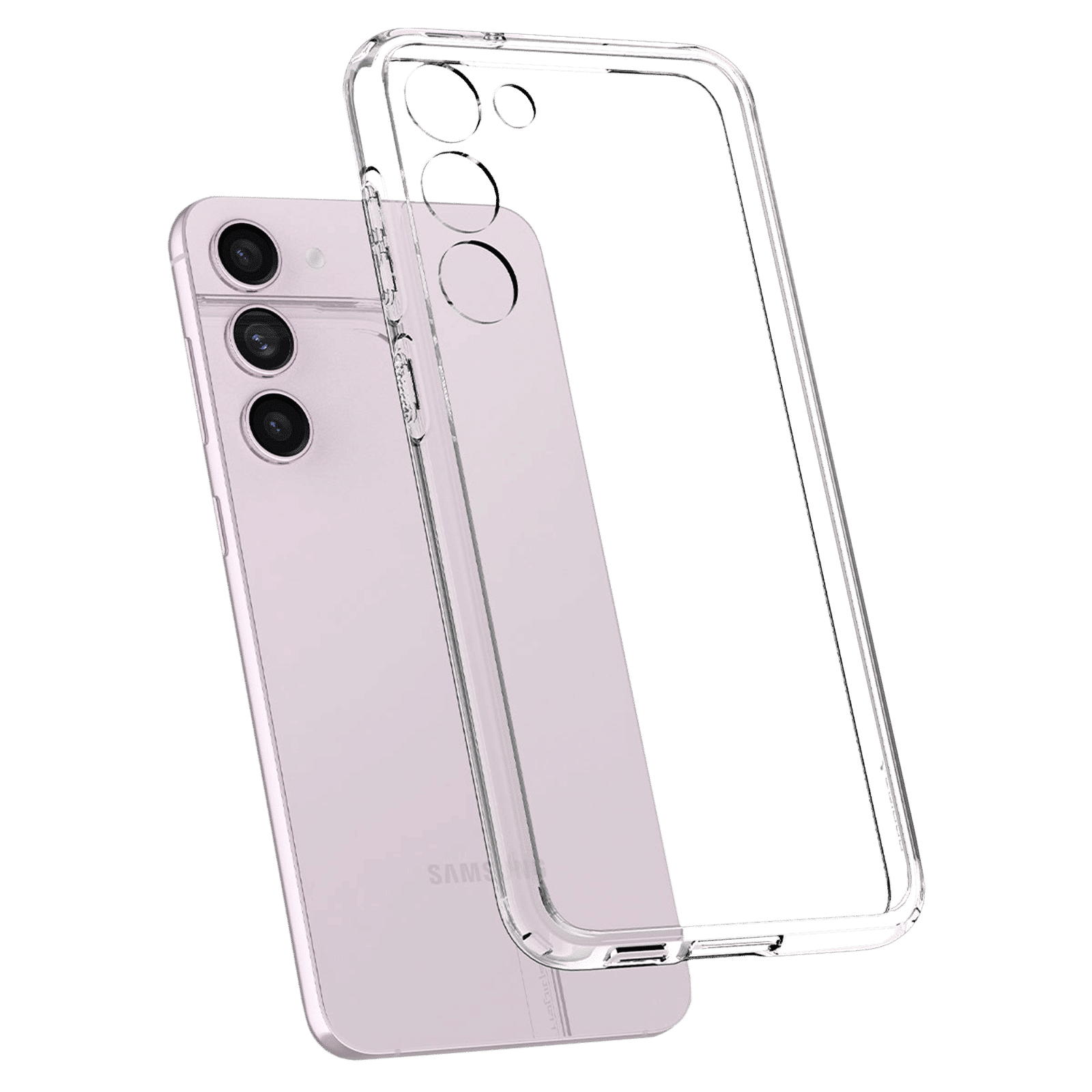 spigen Ultra Hybrid PC & TPU Back Cover for SAMSUNG Galaxy S23 (Air Cushion Technology, Crystal Clear)_13