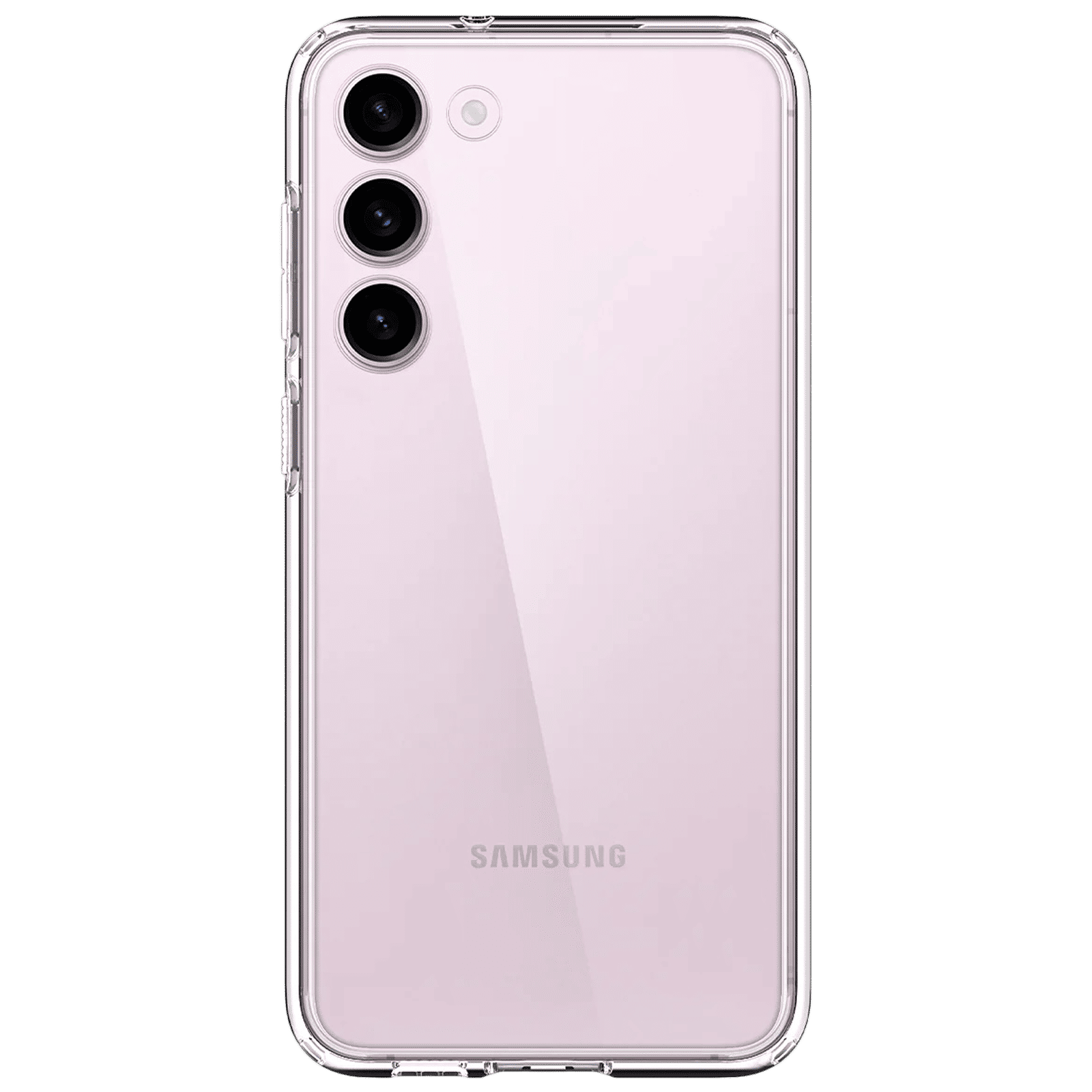 spigen Ultra Hybrid PC & TPU Back Cover for SAMSUNG Galaxy S23 (Air Cushion Technology, Crystal Clear)_3