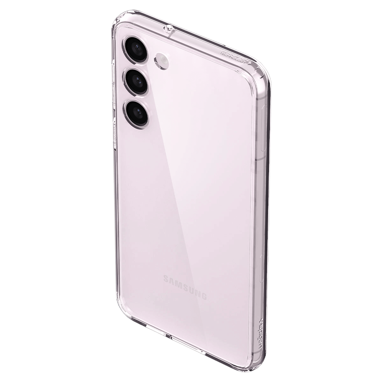 spigen Ultra Hybrid PC & TPU Back Cover for SAMSUNG Galaxy S23 (Air Cushion Technology, Crystal Clear)_7