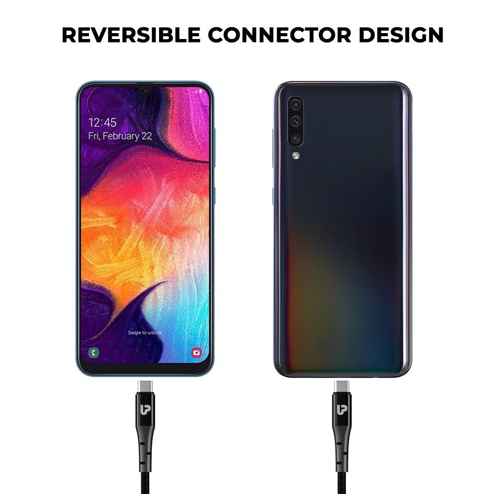 ultraprolink Type-A to Type-C, 4.9 feet (1.5m) Cable (Tangle-free Design, Black) ultraprolink Type-A to Type-C, 4.9 feet (1.5m) Cable (Tangle-free Design, Black)_5