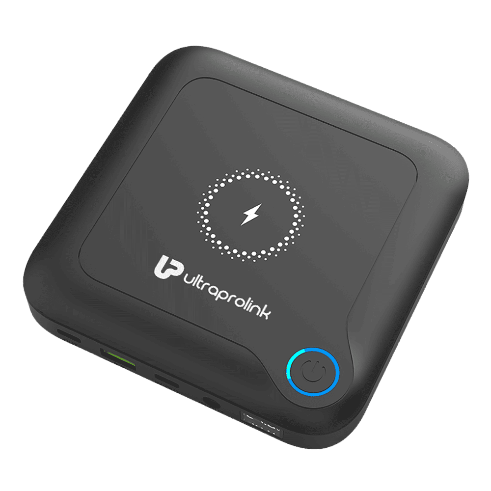 ultraprolink Juice-Up 24000 mAh 120W Fast Charging Power Bank (2 Type C, 1 Type A & 1 DC Ports, Magsafe Charging, Black)_1