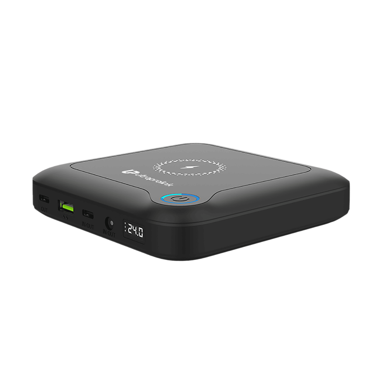 ultraprolink Juice-Up 24000 mAh 120W Fast Charging Power Bank (2 Type C, 1 Type A & 1 DC Ports, Magsafe Charging, Black)_6