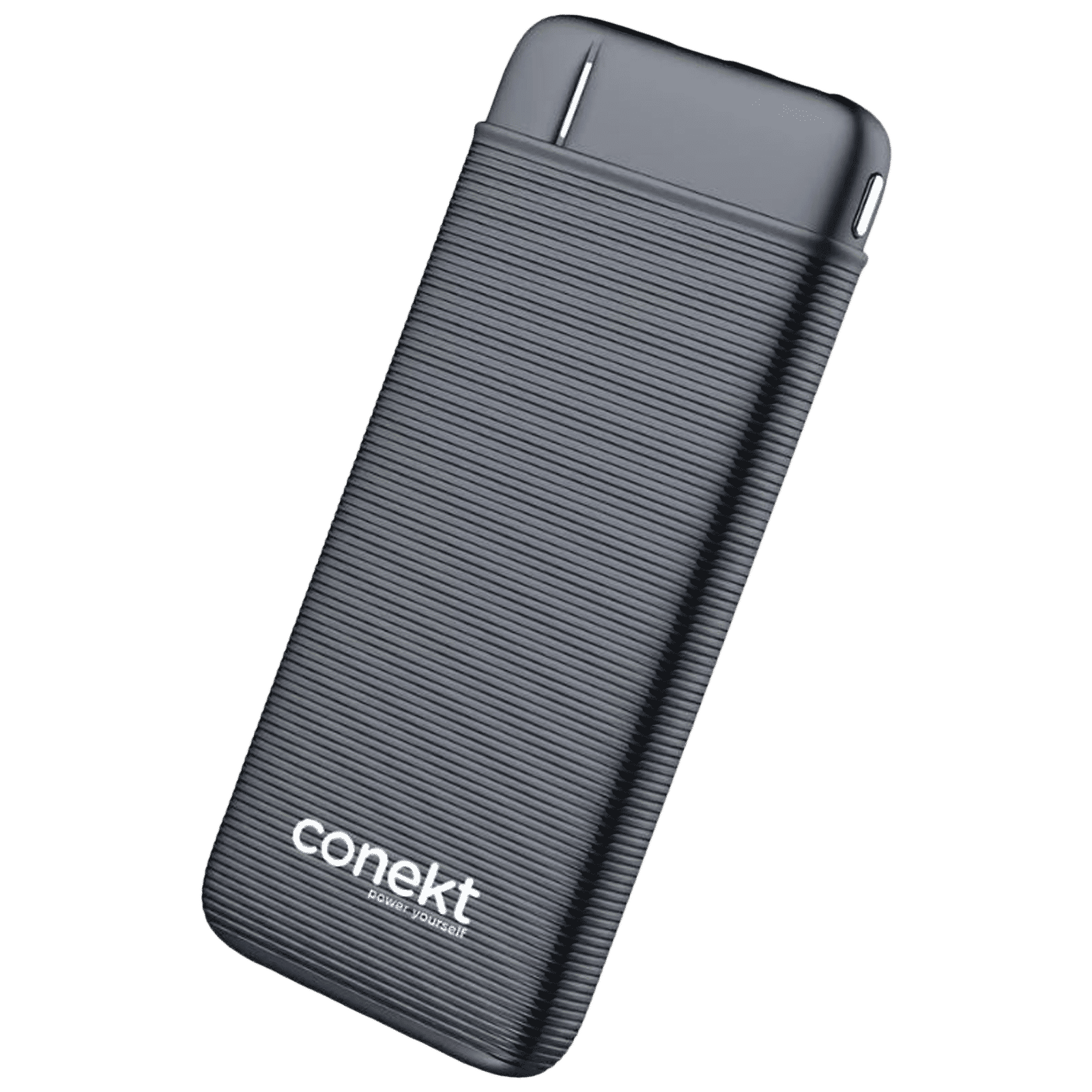 conekt Zeal Run Plus 10000 mAh Fast Charging Power Bank (2 Type A Ports, LED Charge Indicator, Black conekt Zeal Run Plus 10000 mAh Fast Charging Power Bank (2 Type A Ports, LED Charge Indicator, Black_1