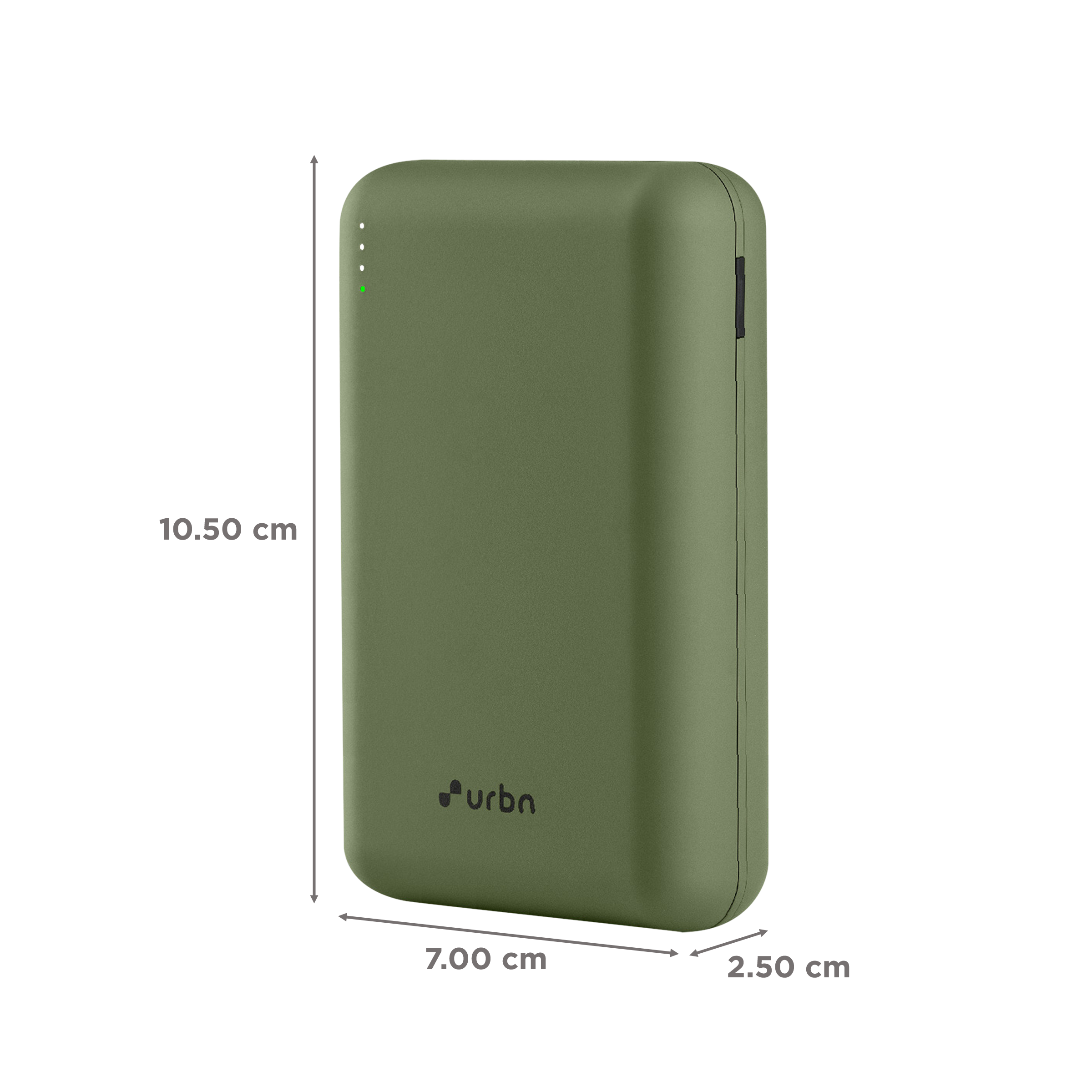 urbn 20000 mAh 22.5W Fast Charging Power Bank (1 Type A and 2 Type C Ports, 12 Layer Circuit Protection, Camo)_2