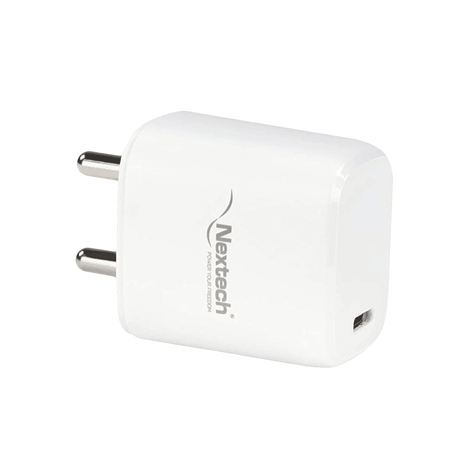 Nextech 2W Type C Fast Charger (Adapter Only, Surge Protection, White)_8