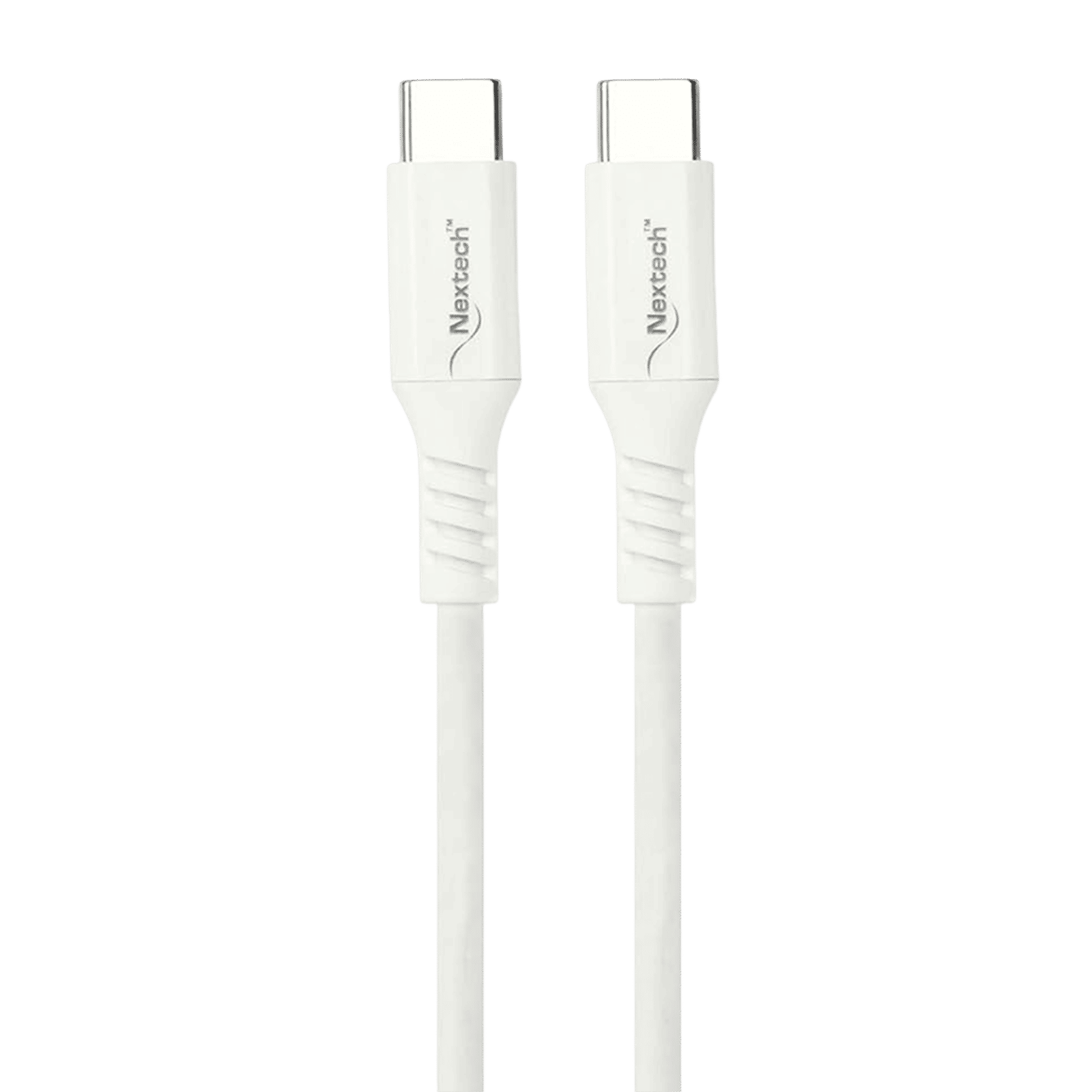 Nextech 2W Type C Fast Charger (Adapter Only, Surge Protection, White)_3