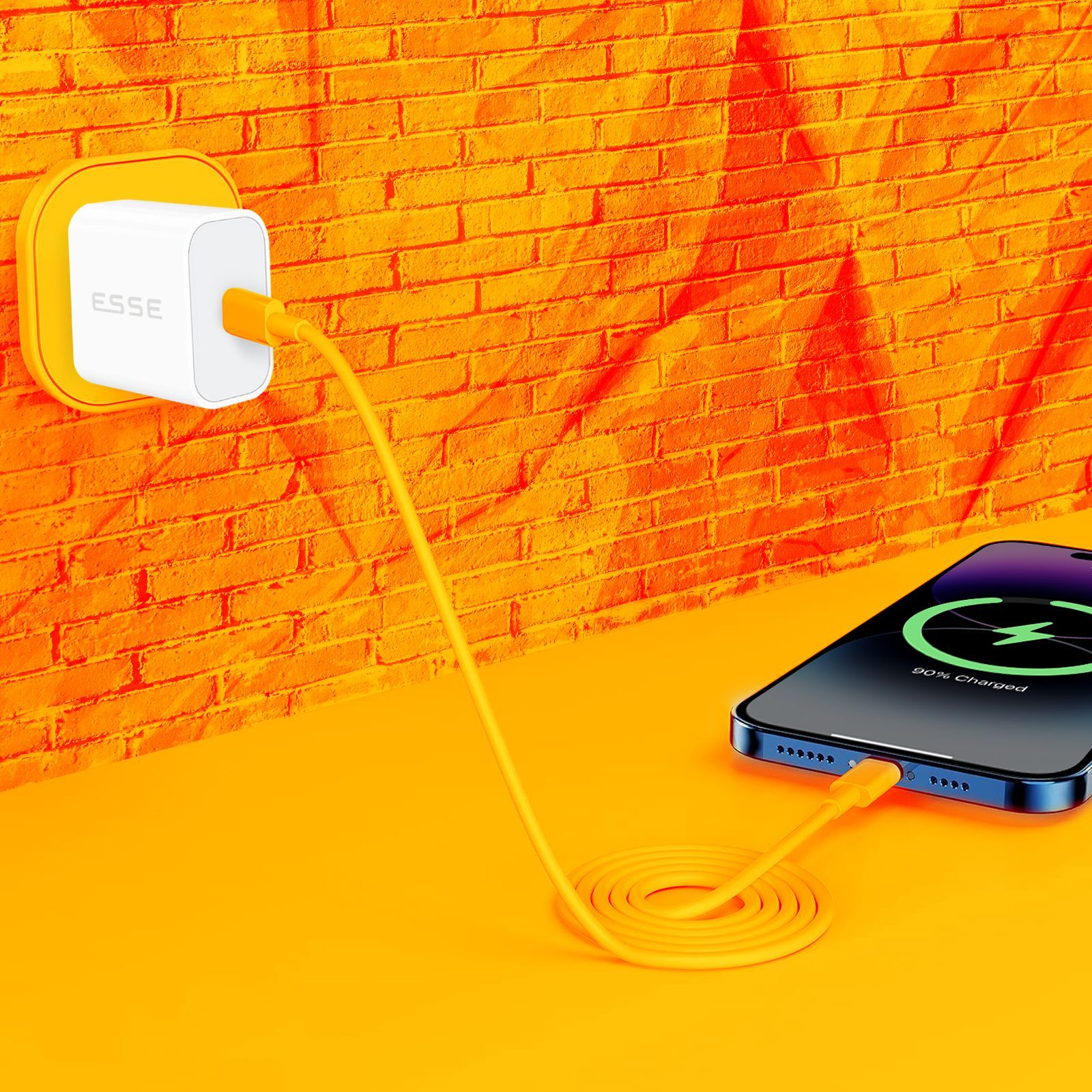 ESSE Blitzr 20W Type C Fast Charger (Adapter Only, Short Circuit Protection, White)_7