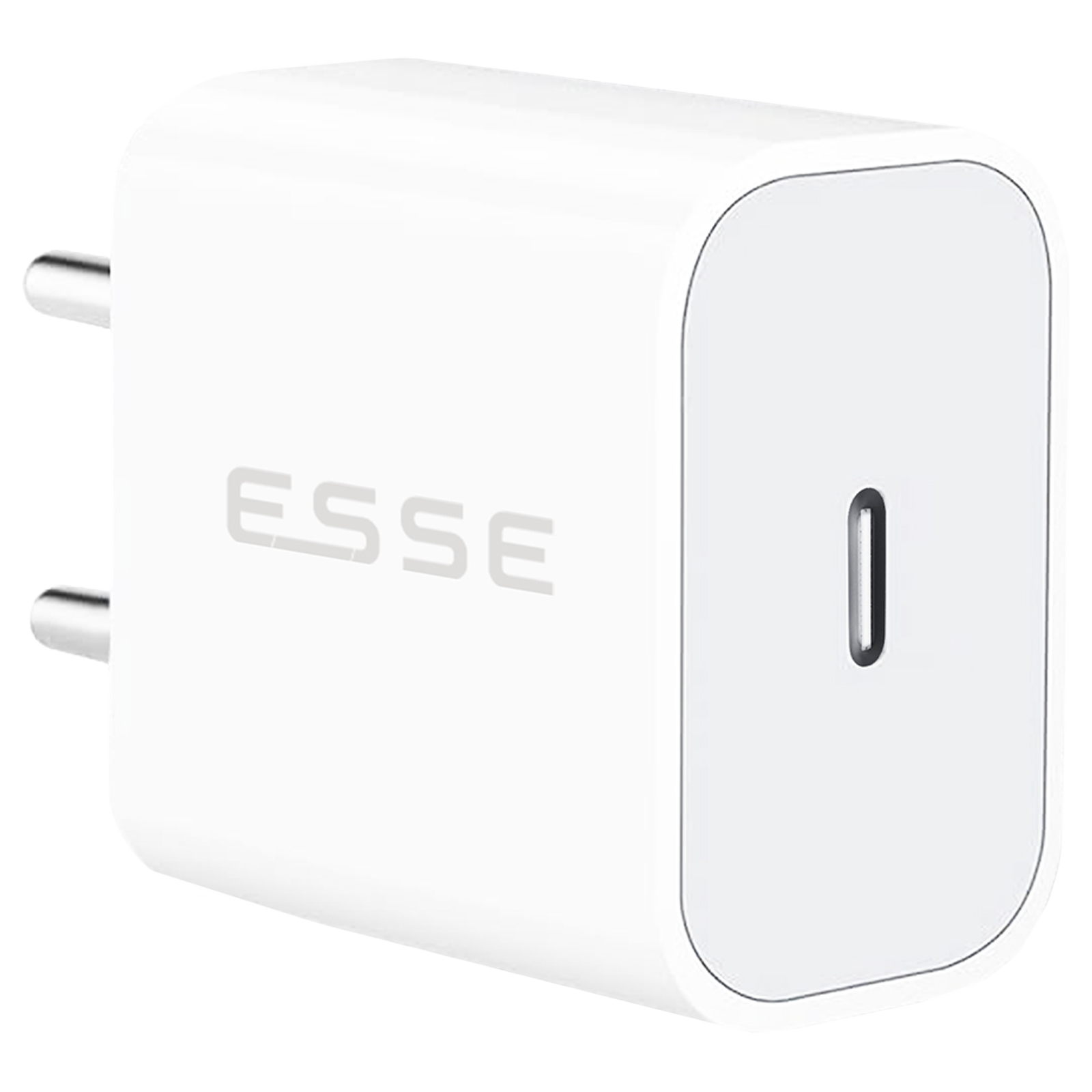 ESSE Blitzr 20W Type C Fast Charger (Adapter Only, Short Circuit Protection, White)_3
