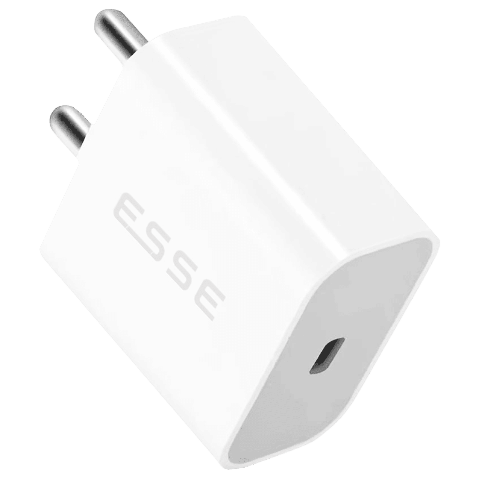 ESSE Blitzr 20W Type C Fast Charger (Adapter Only, Short Circuit Protection, White)_5