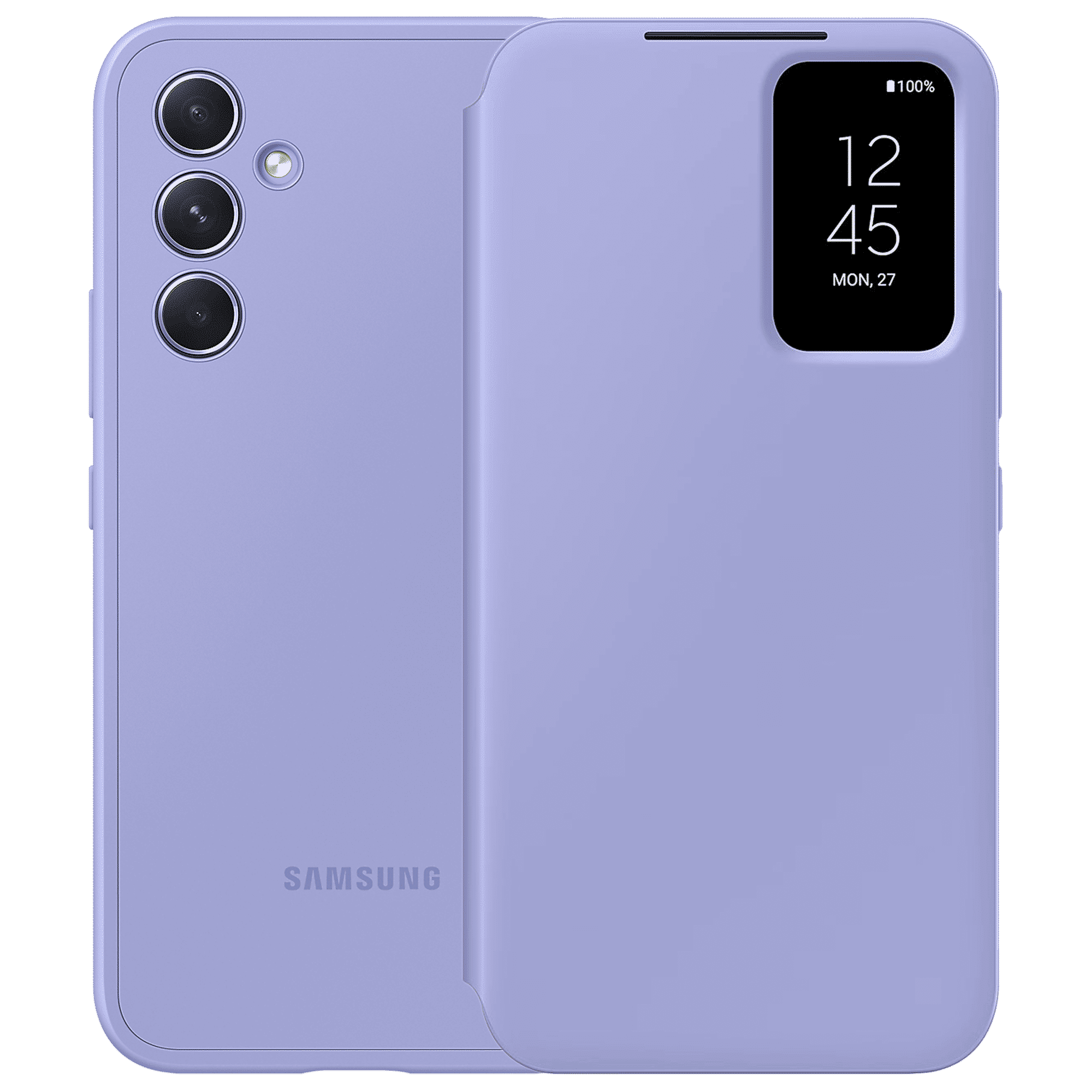 SAMSUNG Flip Case for Galaxy A54 (Smart View, Blueberry) SAMSUNG Flip Case for Galaxy A54 (Smart View, Blueberry)_1