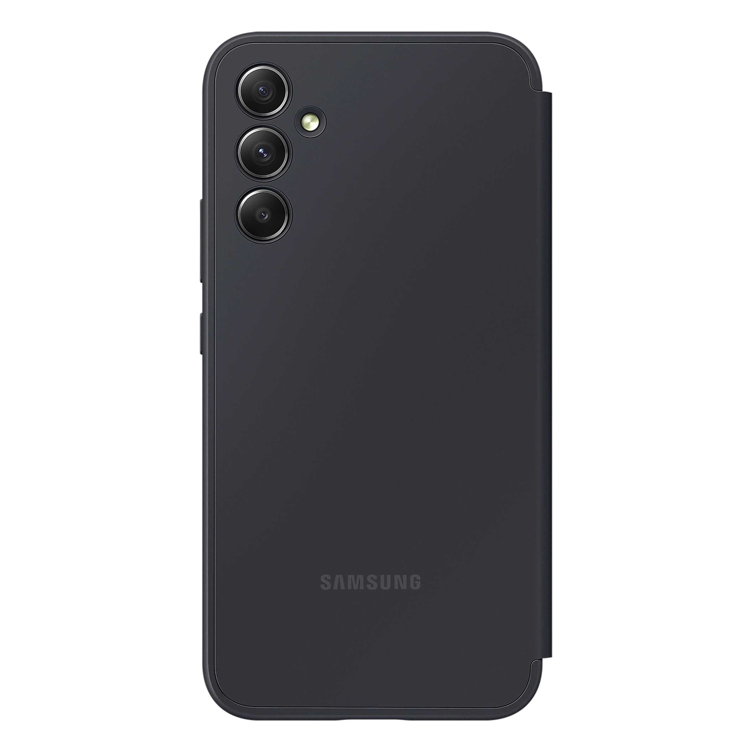 SAMSUNG Flip Case for Galaxy A34 (Display Window, Black)_3