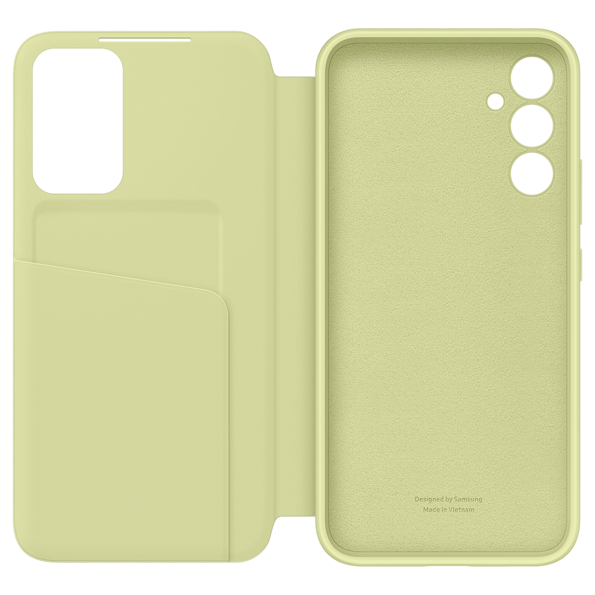 SAMSUNG Flip Case for Galaxy A34 (Smart View, Lime) SAMSUNG Flip Case for Galaxy A34 (Smart View, Lime)_4