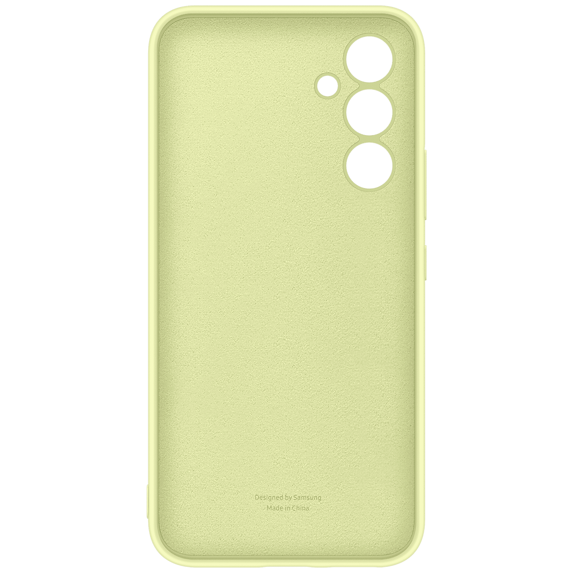 SAMSUNG Soft Silicone Back Case for Galaxy A54 (Scratch Resistant, Lime)_4