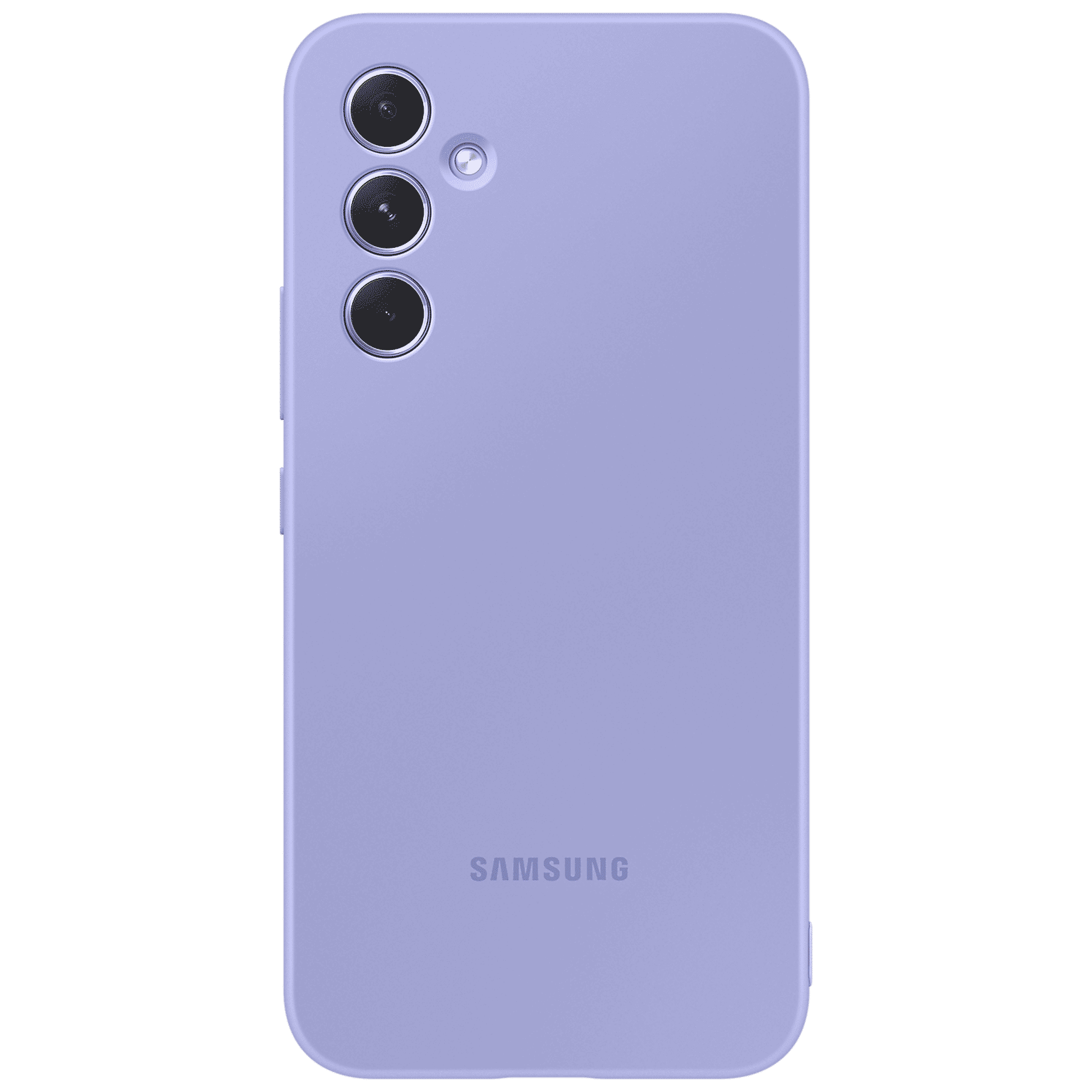 SAMSUNG Silicone Back Cover for Galaxy A54 (Camera Protection, Blueberry)_3