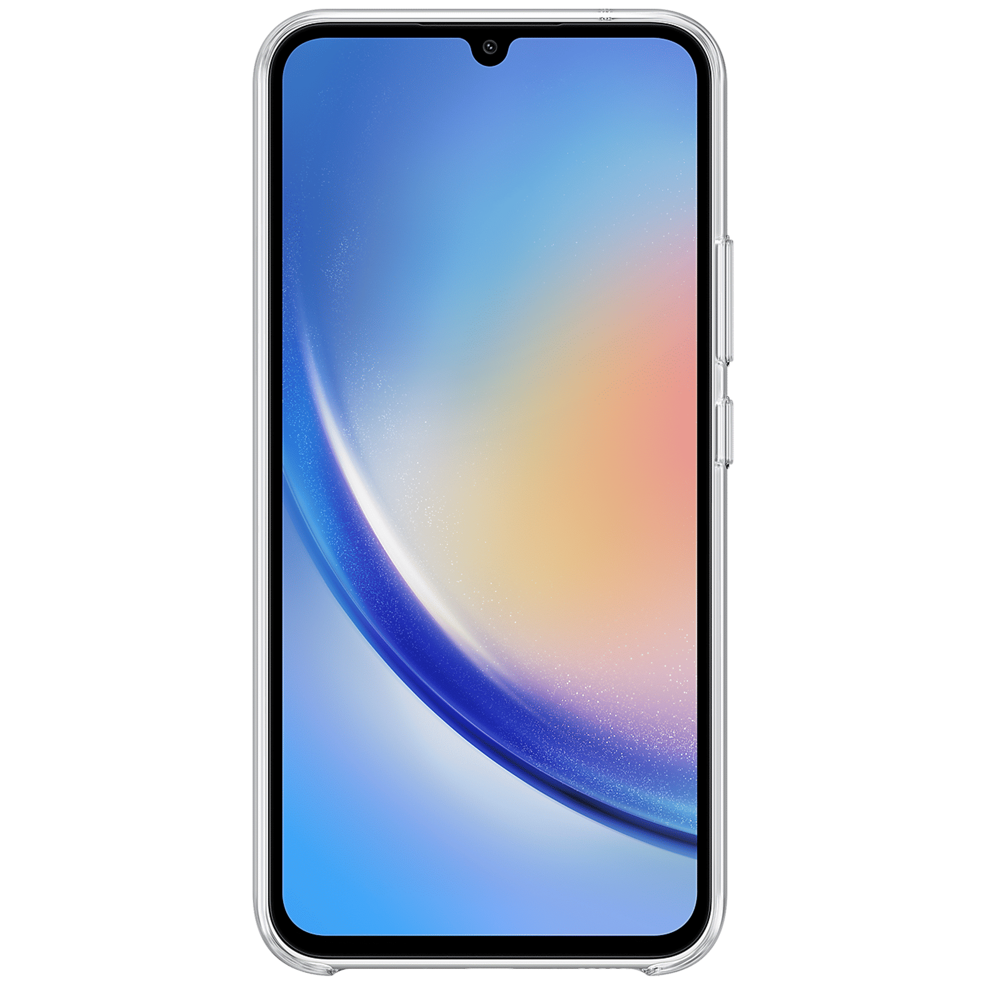 SAMSUNG Back Cover for Galaxy A34 (Scratch Resistant, Transparent)_3