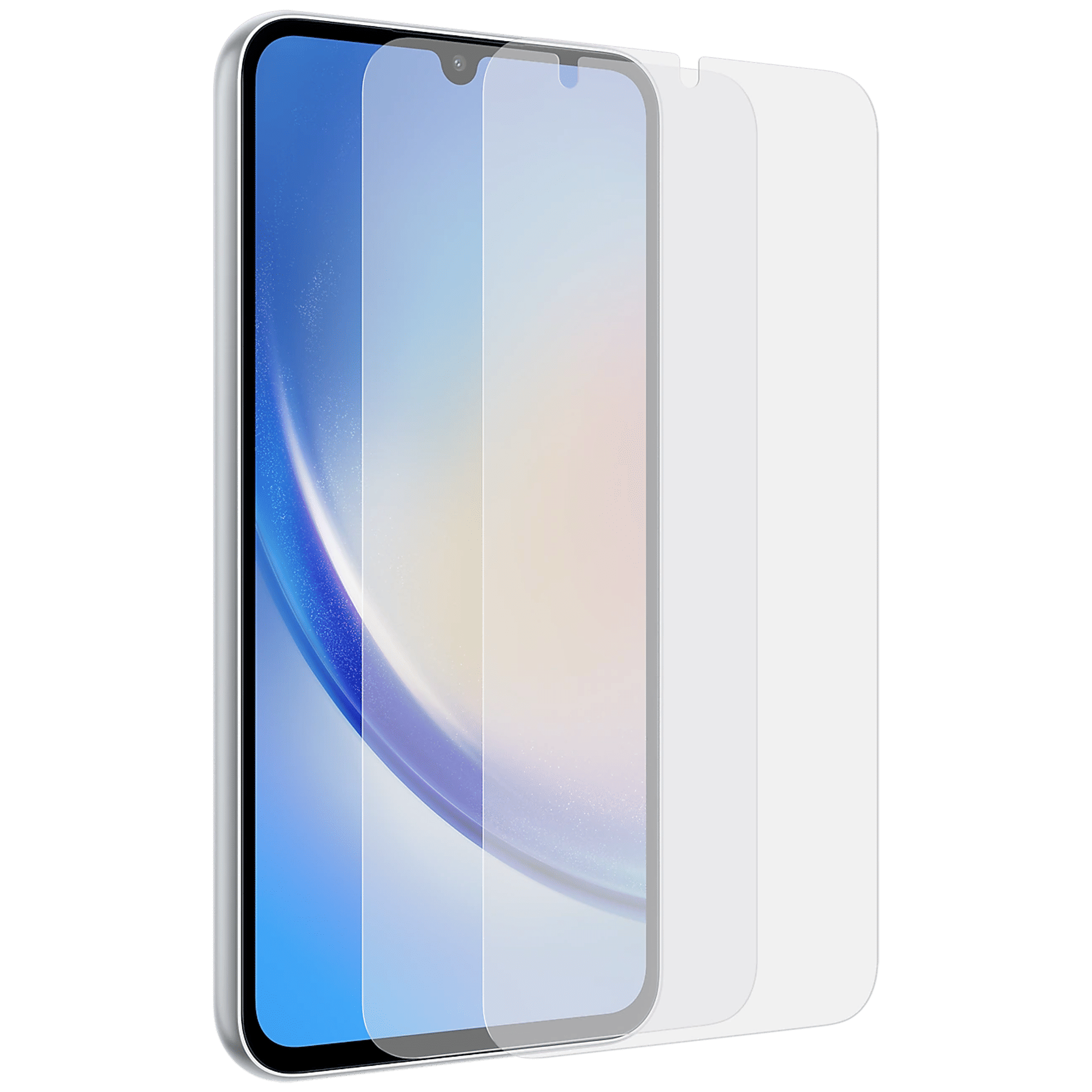 SAMSUNG Tempered Glass for Galaxy A34 (Anti Fingerprint)_1