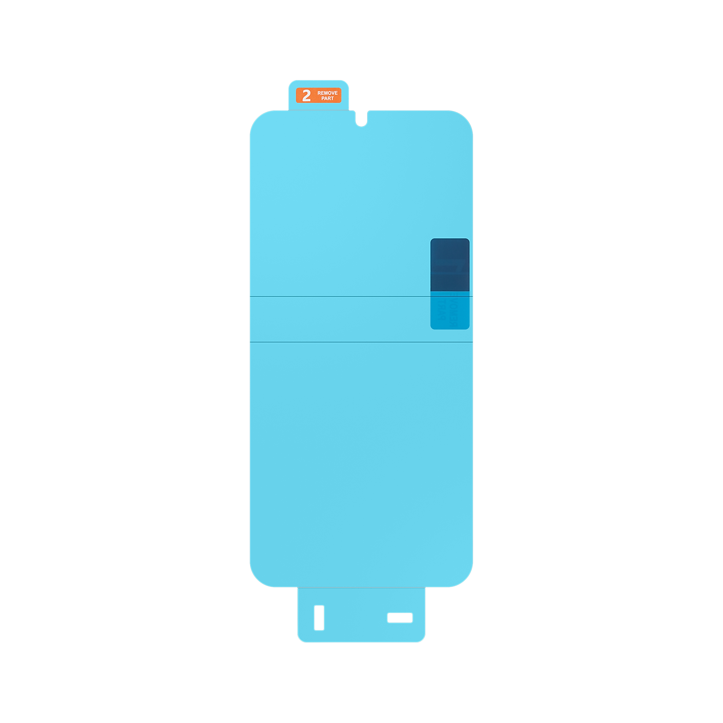 SAMSUNG Tempered Glass for Galaxy A34 (Anti Fingerprint)_5